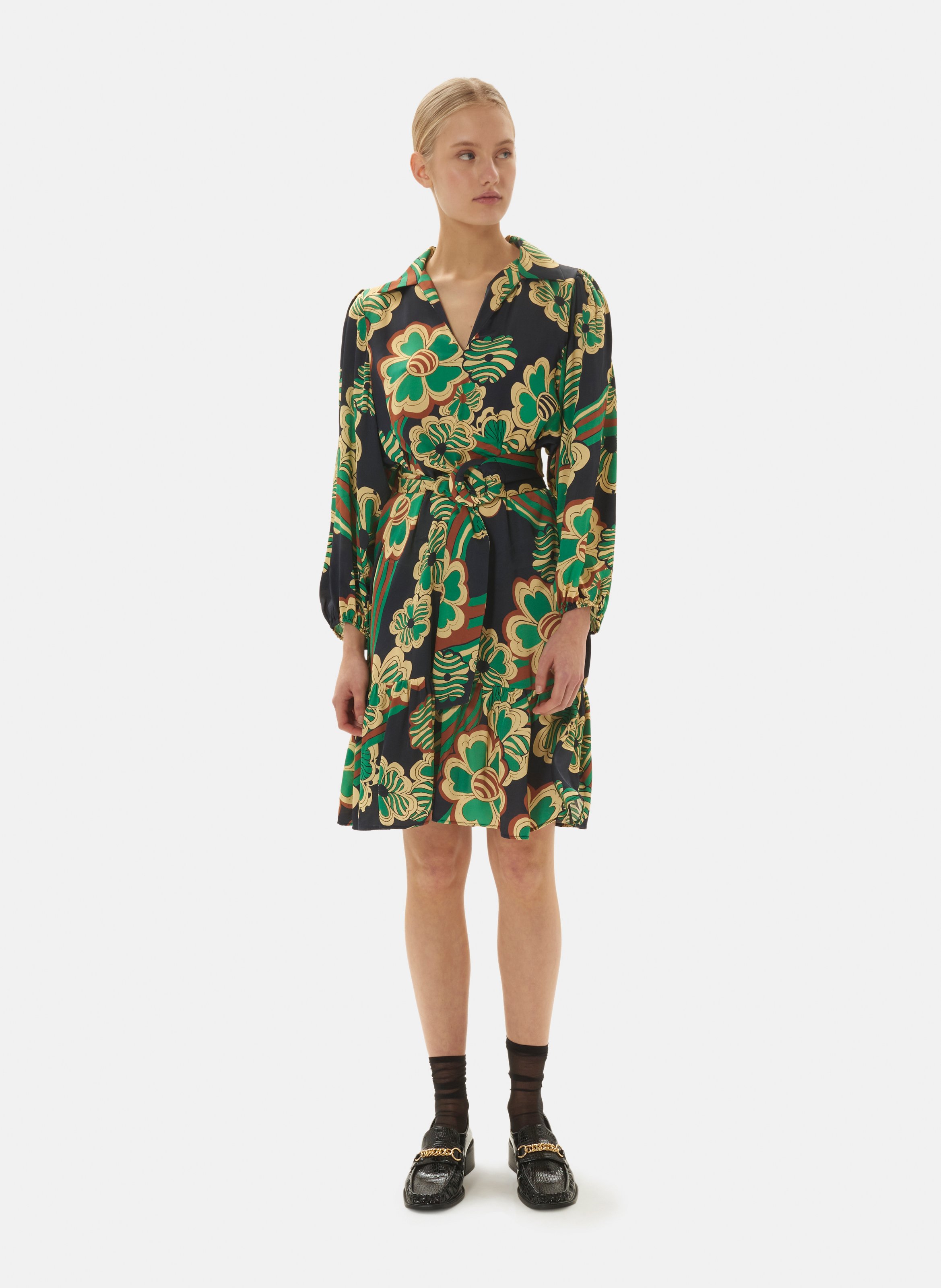 Robe rosie TARA JARMON Bleu