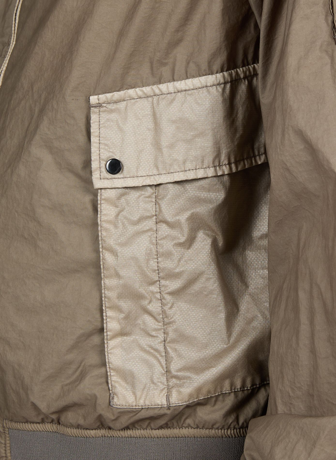 Lightweight jacket with flat collar CP COMPANY Grey