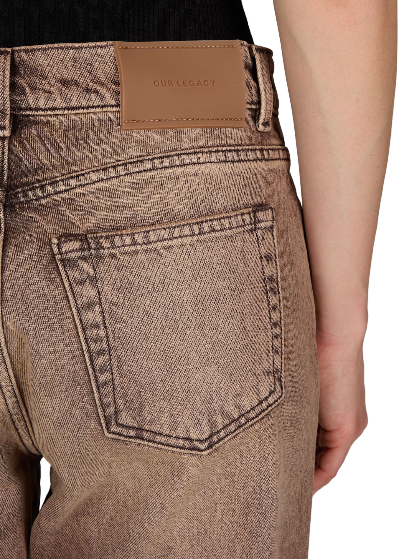 Pantalon droit en coton OUR LEGACY Multicolore