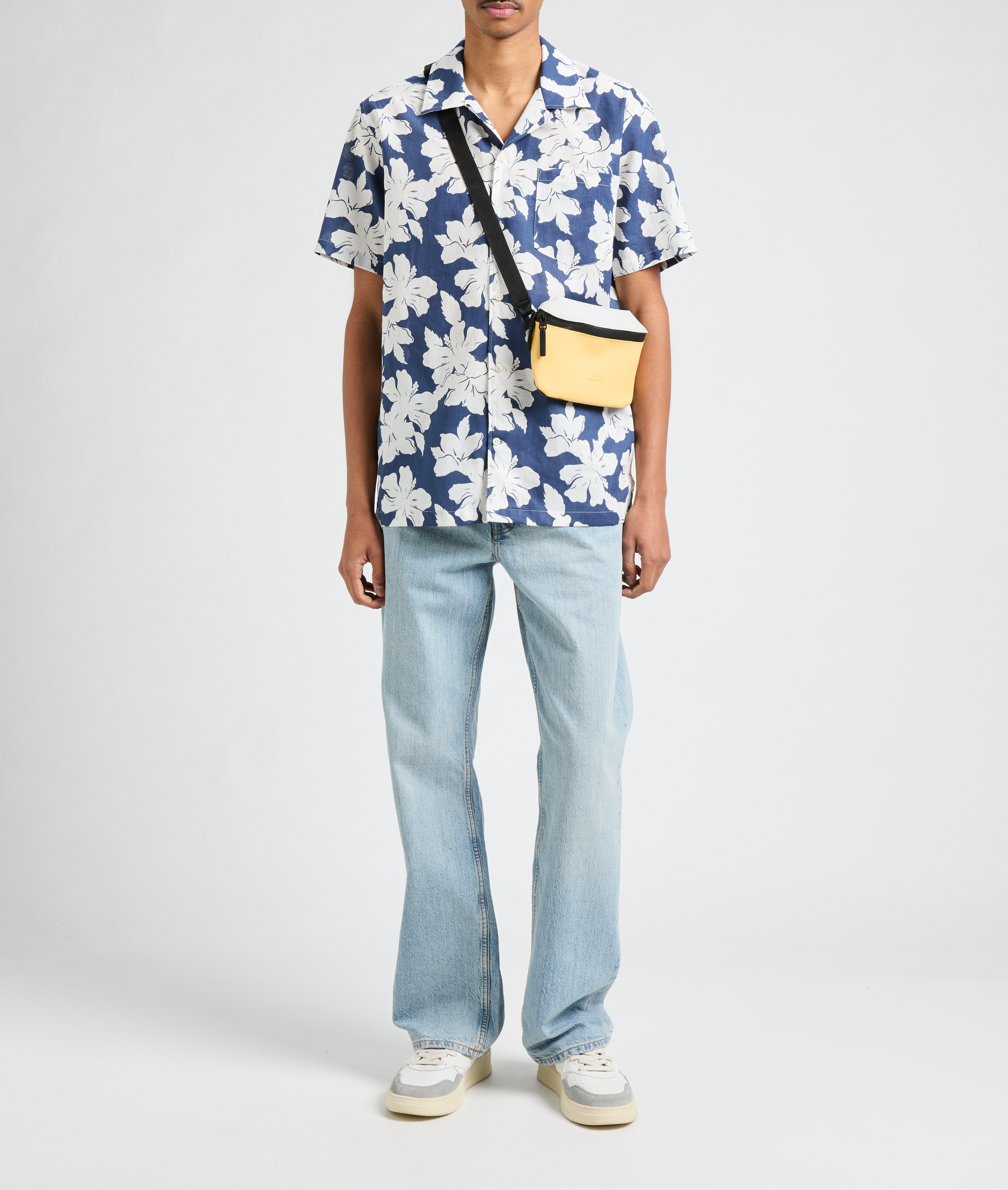 Floral shirt AU PRINTEMPS PARIS Blue