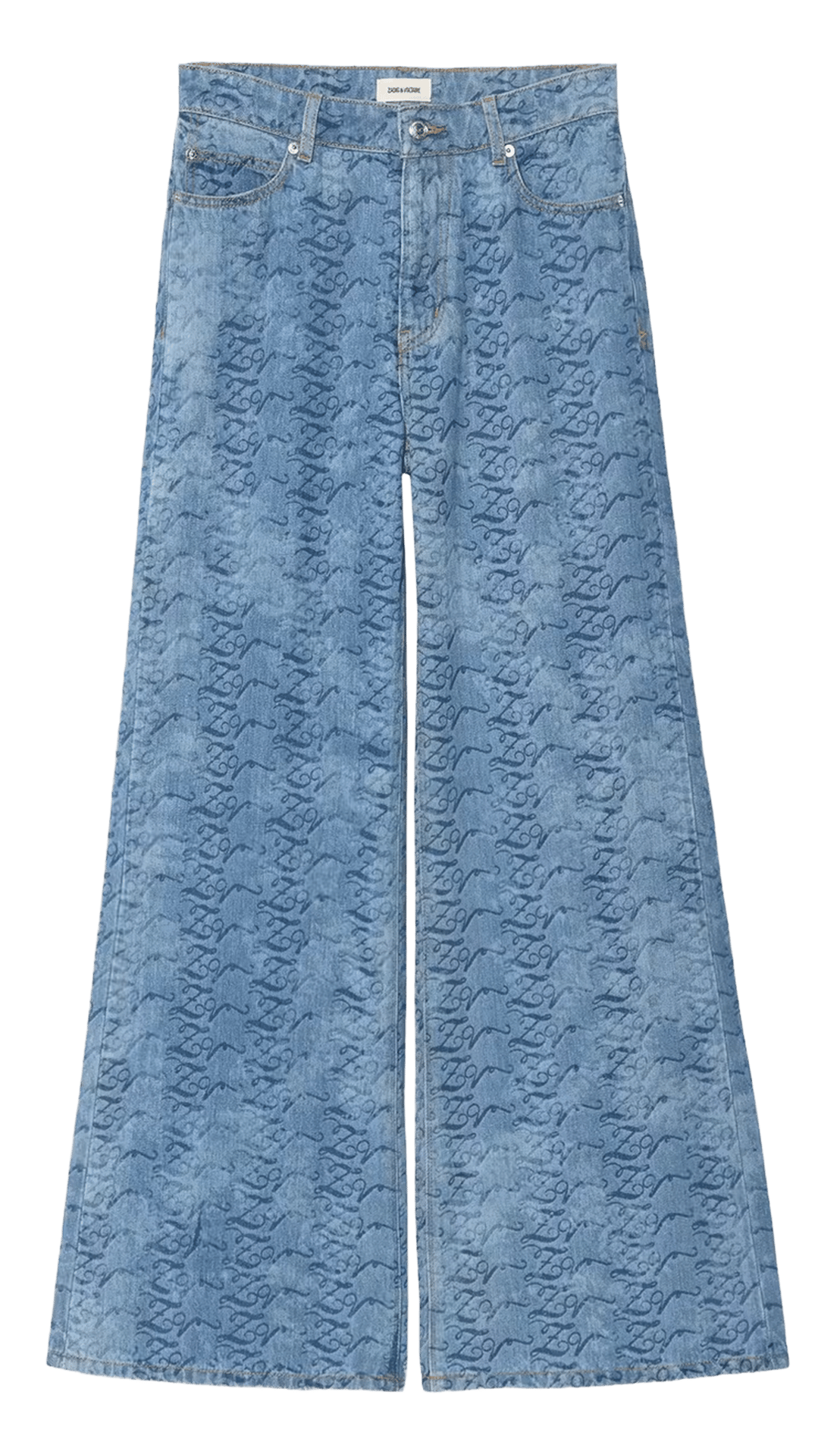 Jean large en coton bio eli ZADIG&VOLTAIRE Bleu