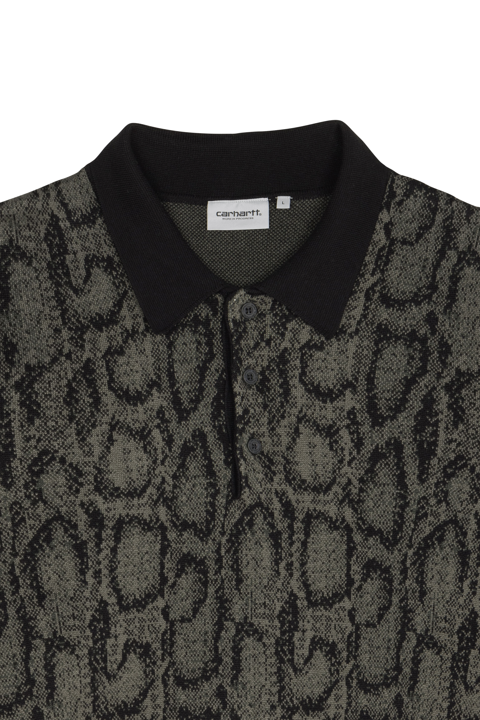 Polo l/s snake polo CARHARTT WIP Vert
