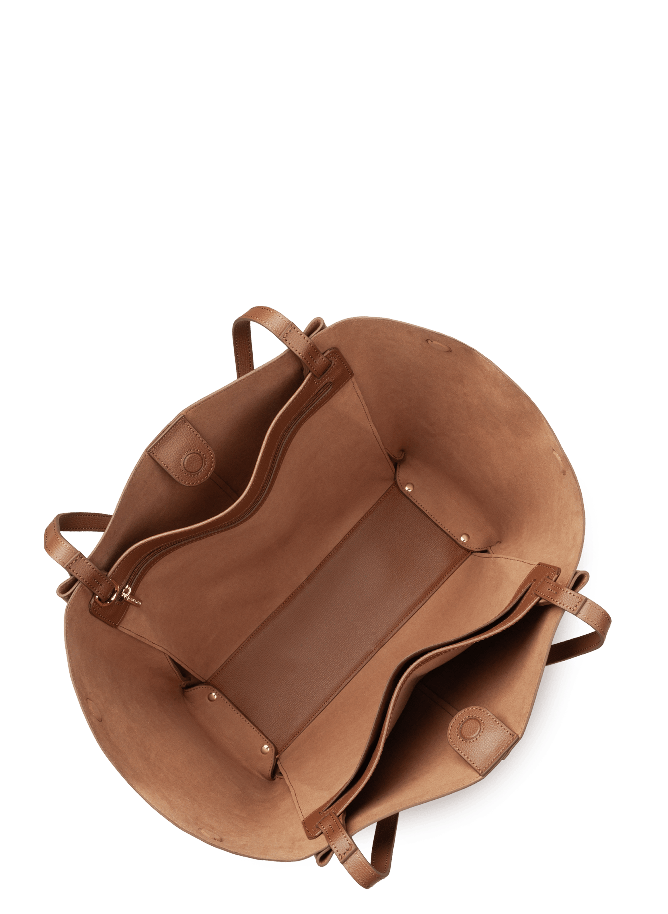 Très grand sac cabas épaule - sierra haus LANCASTER Marron