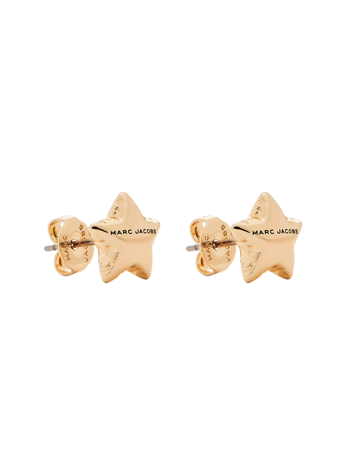 Boucles d'oreilles studs The Star Baloon MARC JACOBS Doré