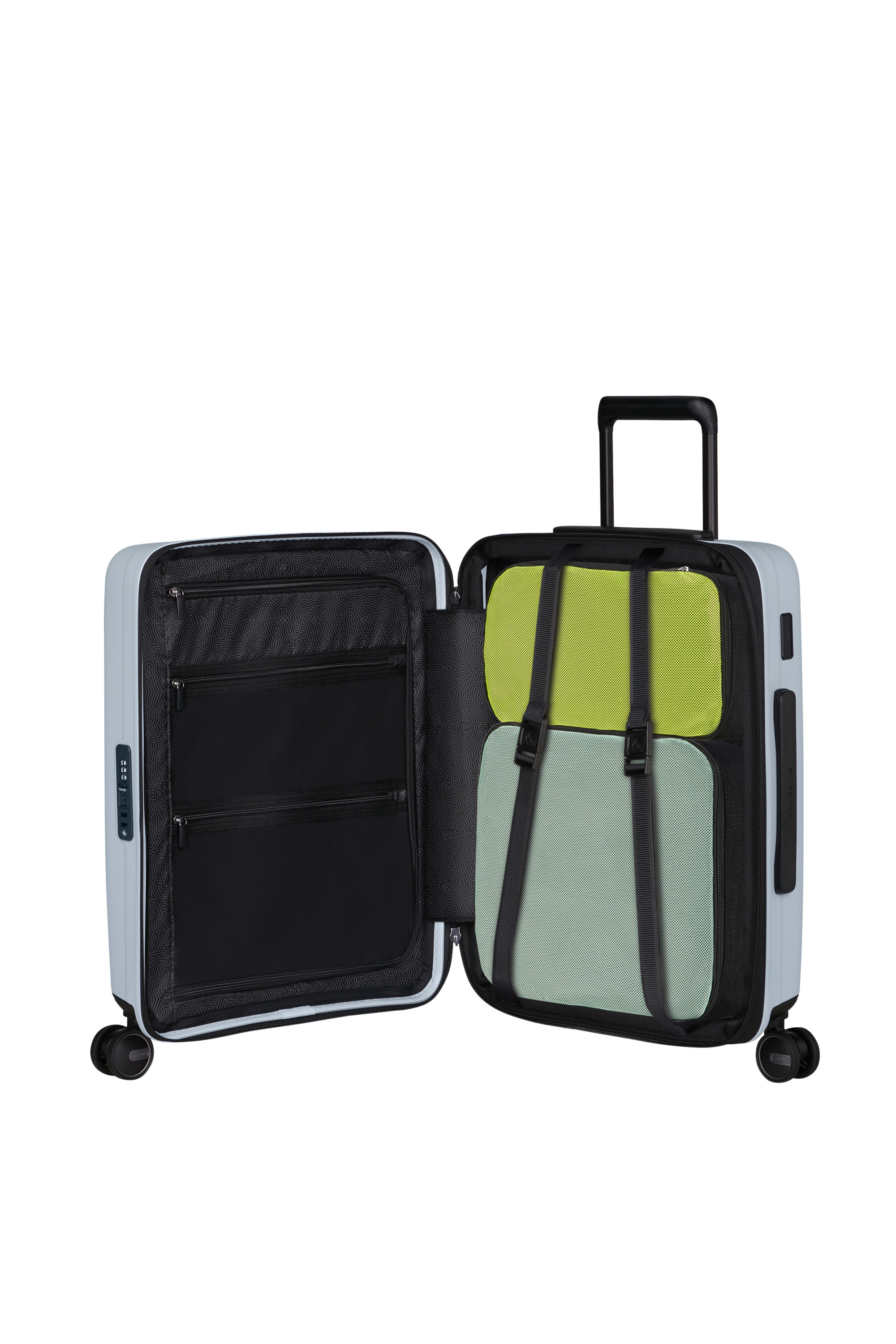 Restackd valise 4 roues taille s SAMSONITE Bleu