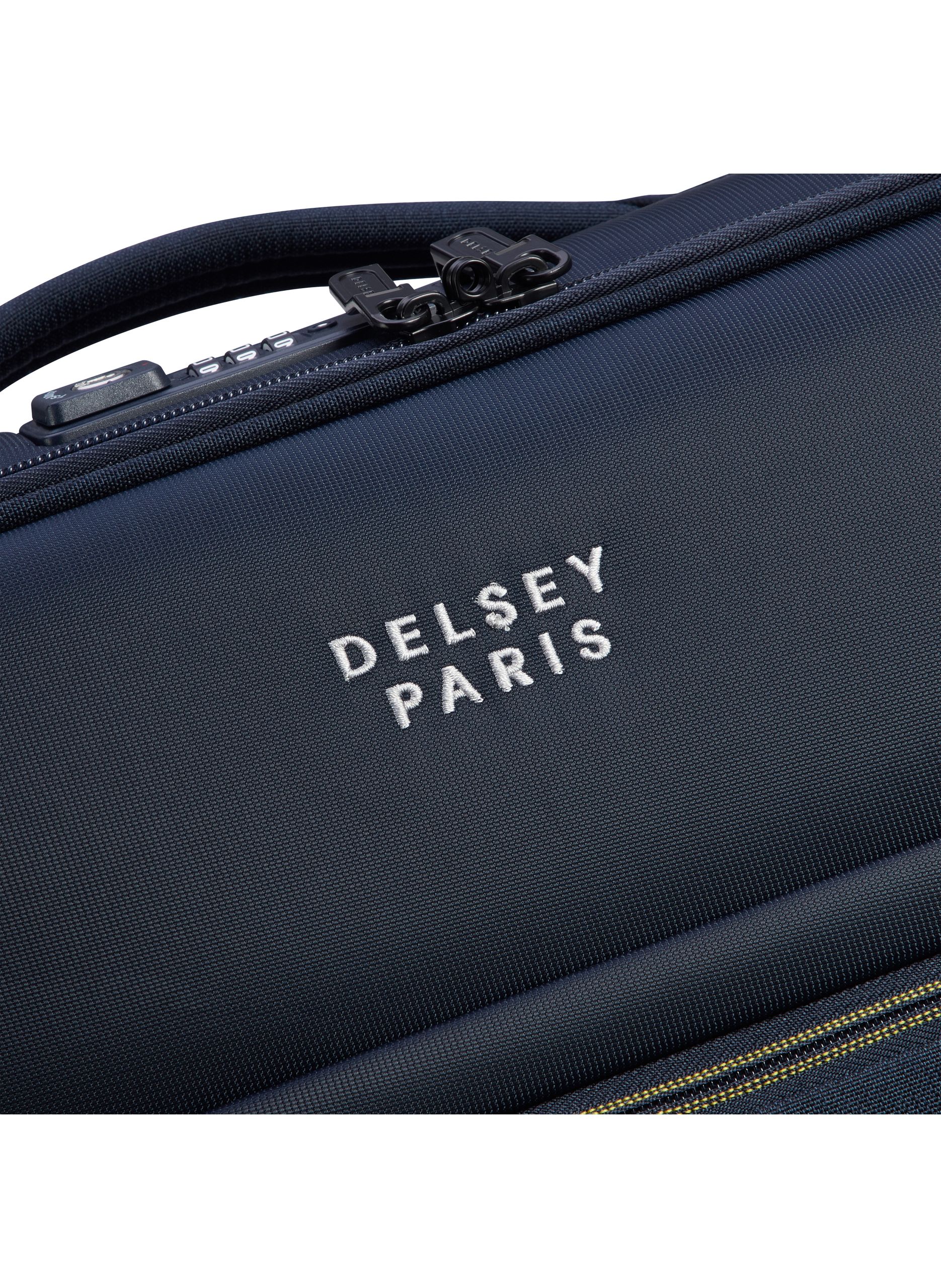 Valise cabine souple taille s - brochant 3 DELSEY PARIS Bleu