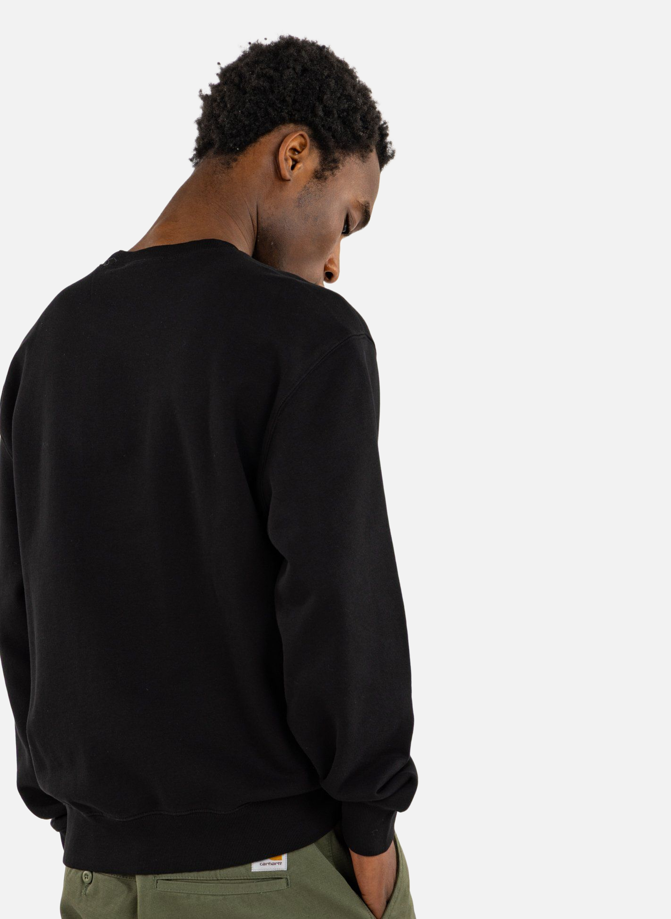 Sweatshirt clover sweat CARHARTT WIP Noir