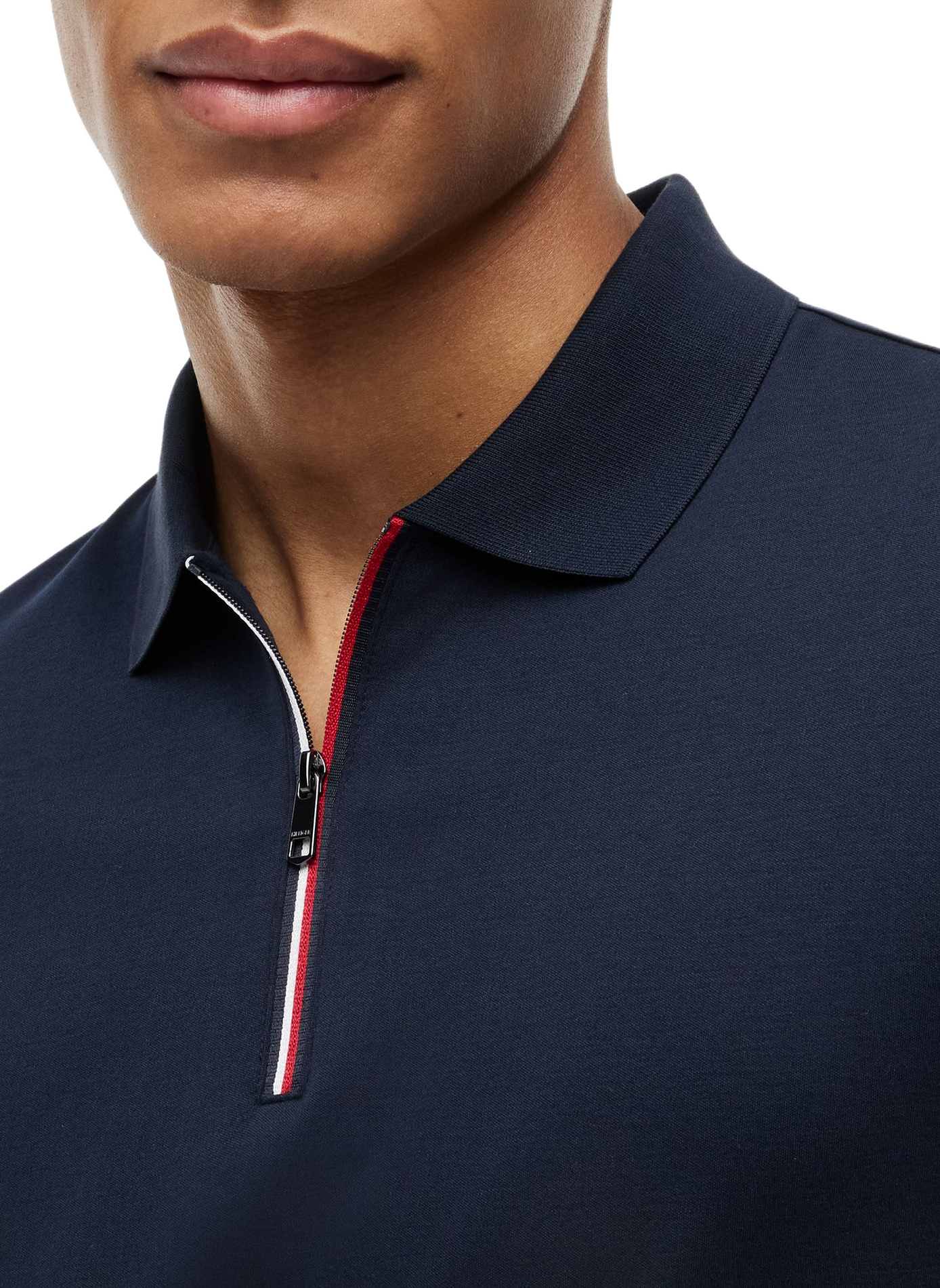 Katoenen polo TOMMY HILFIGER Blauw