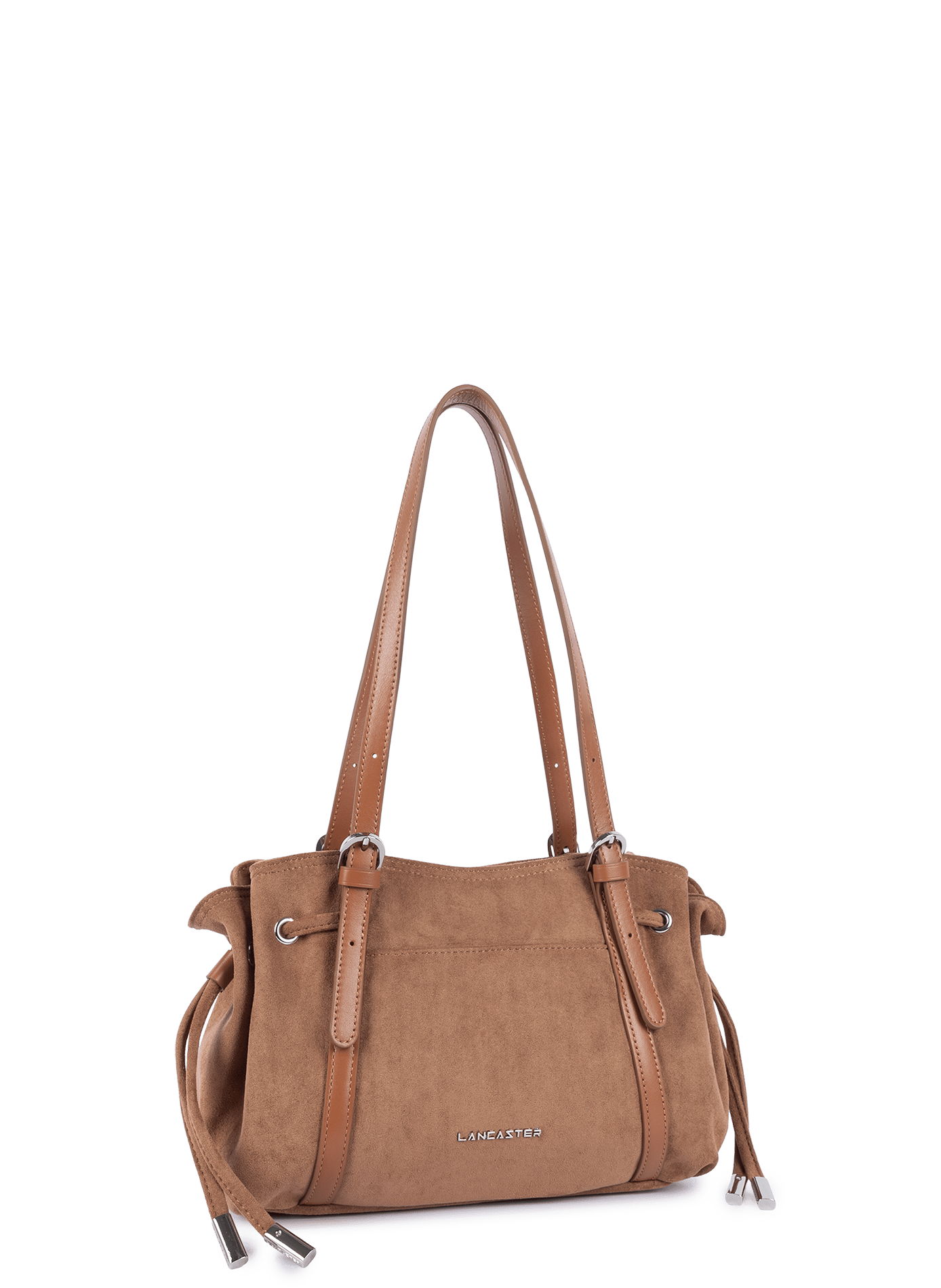 Sac cabas épaule - velvet emma | Marron LANCASTER Femme