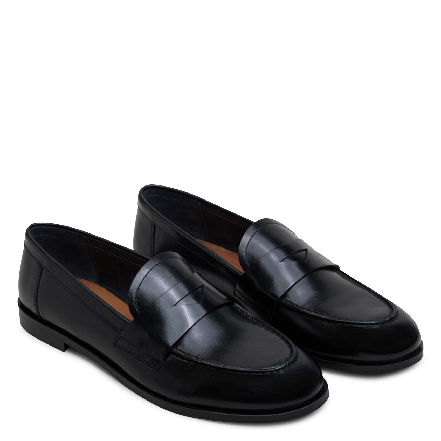 Mocassins en cuir thelma bis JONAK Noir
