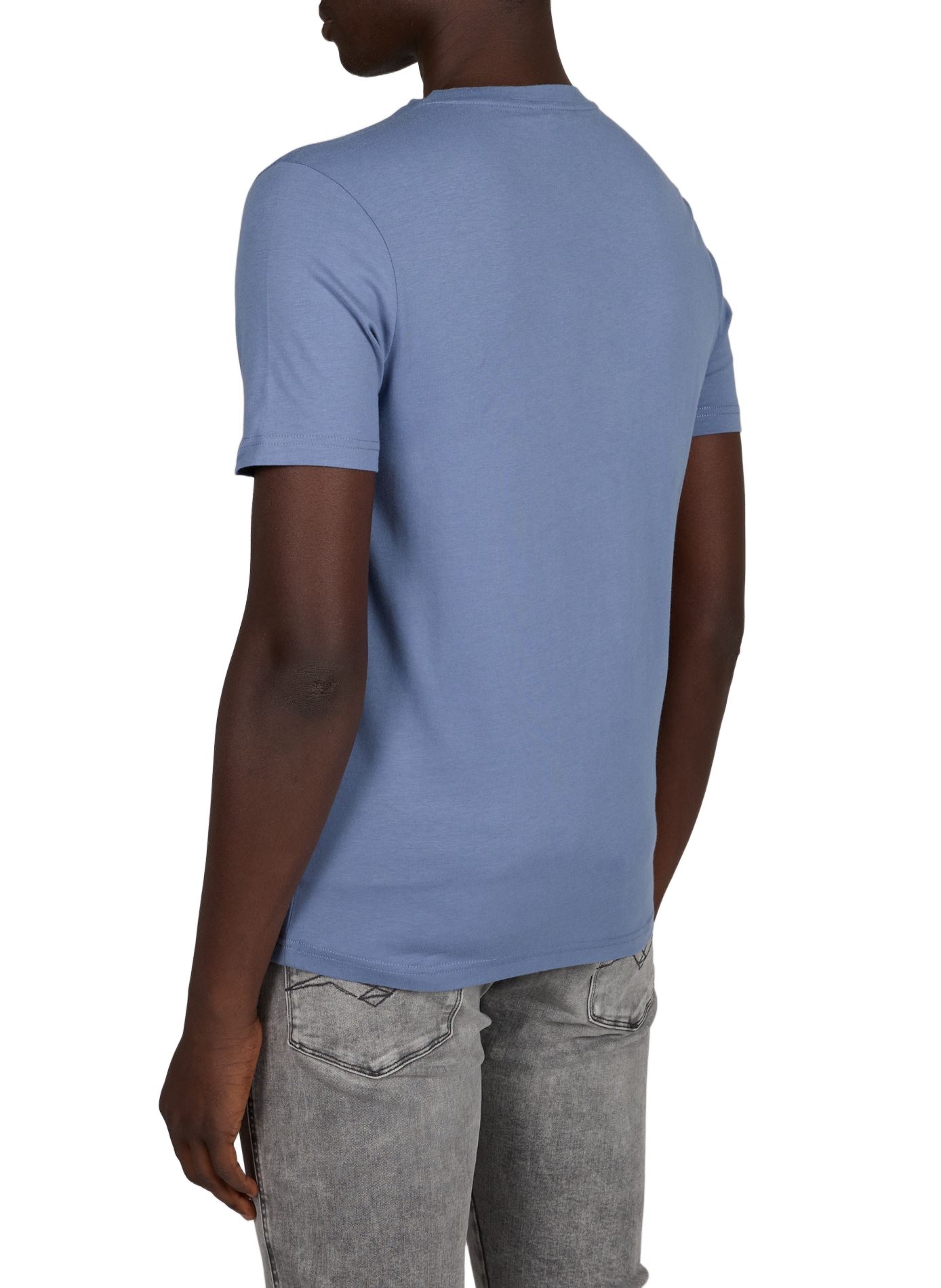 Short-sleeved cotton logo T-shirt K-WAY Blue