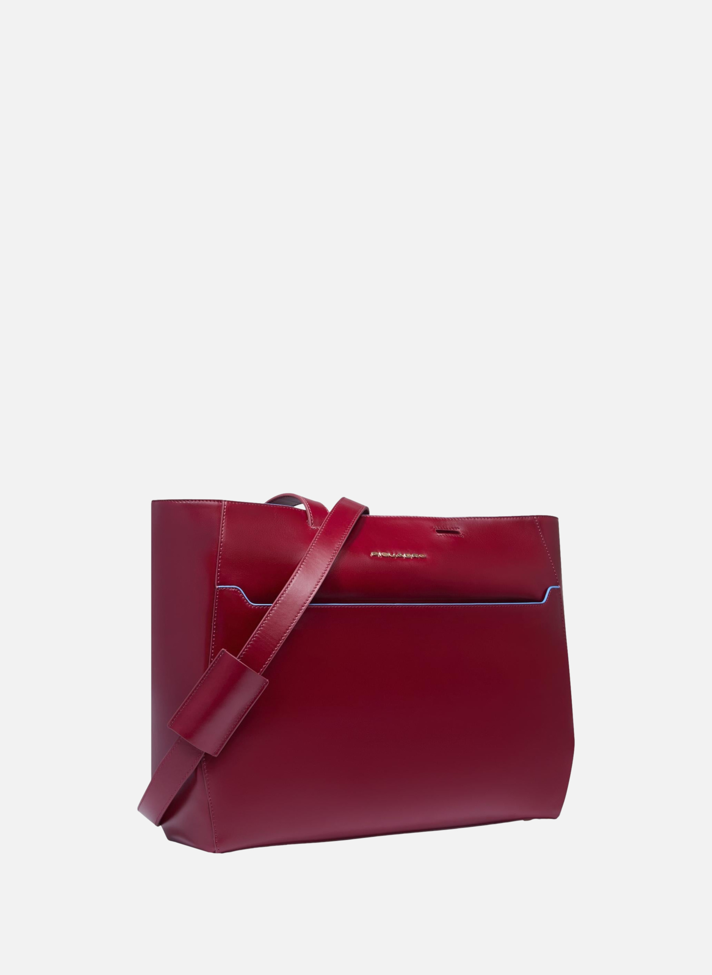 Cabas d'ordinateur femme 15,6" PIQUADRO Rouge