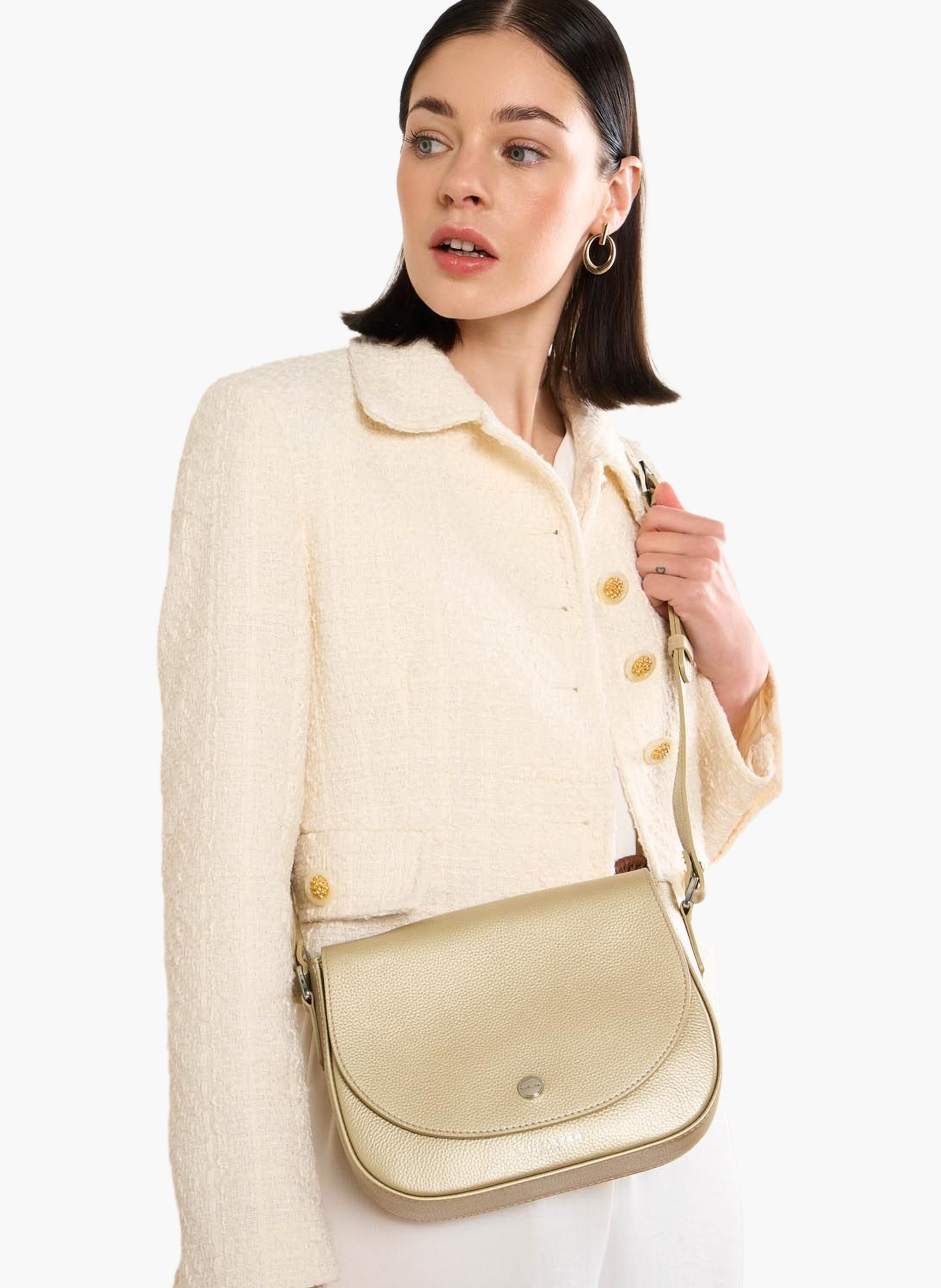Sac trotteur - milano bao LANCASTER Doré