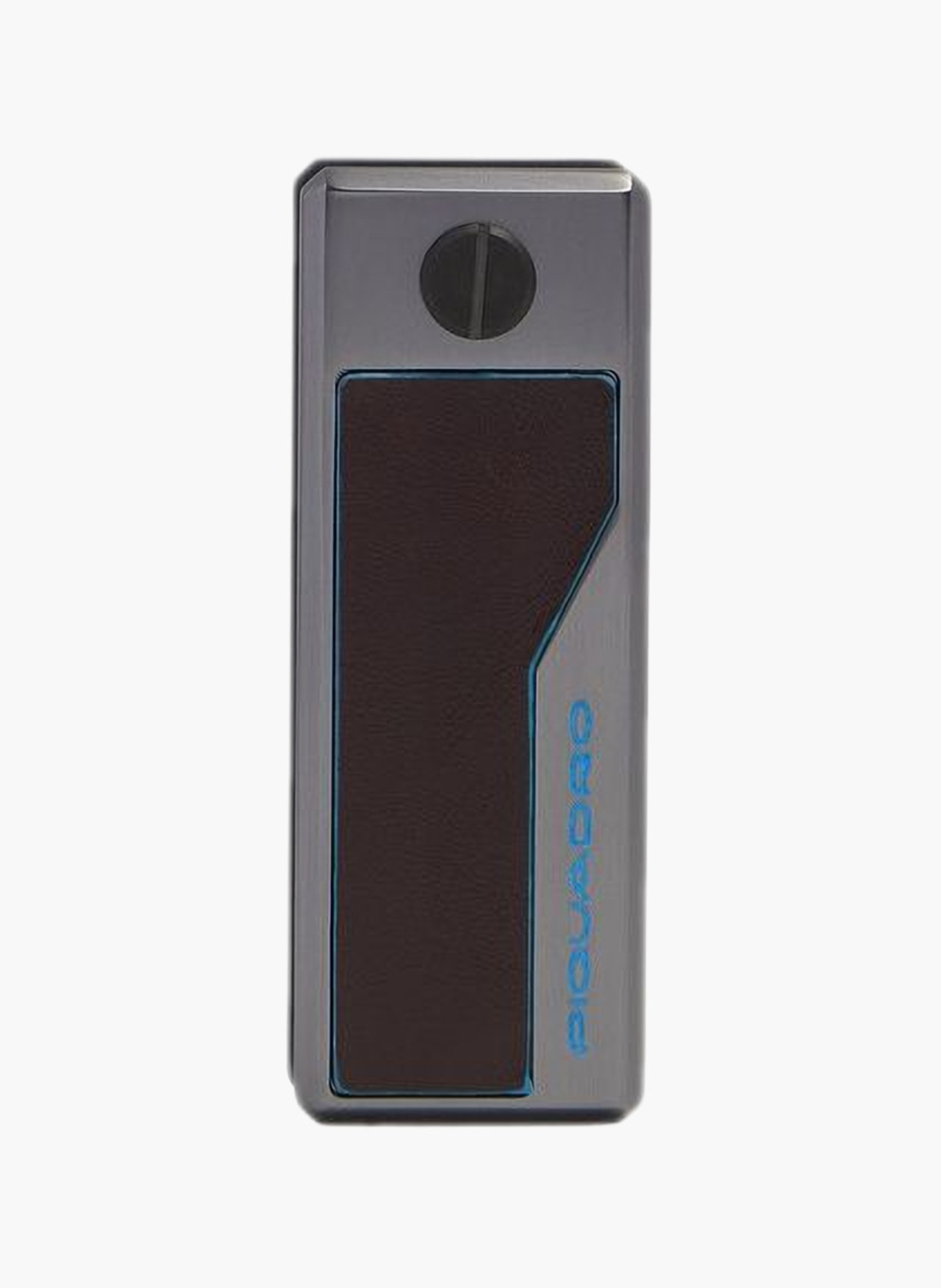 Porte-clés personnalisable avec clip à billets  Acajou