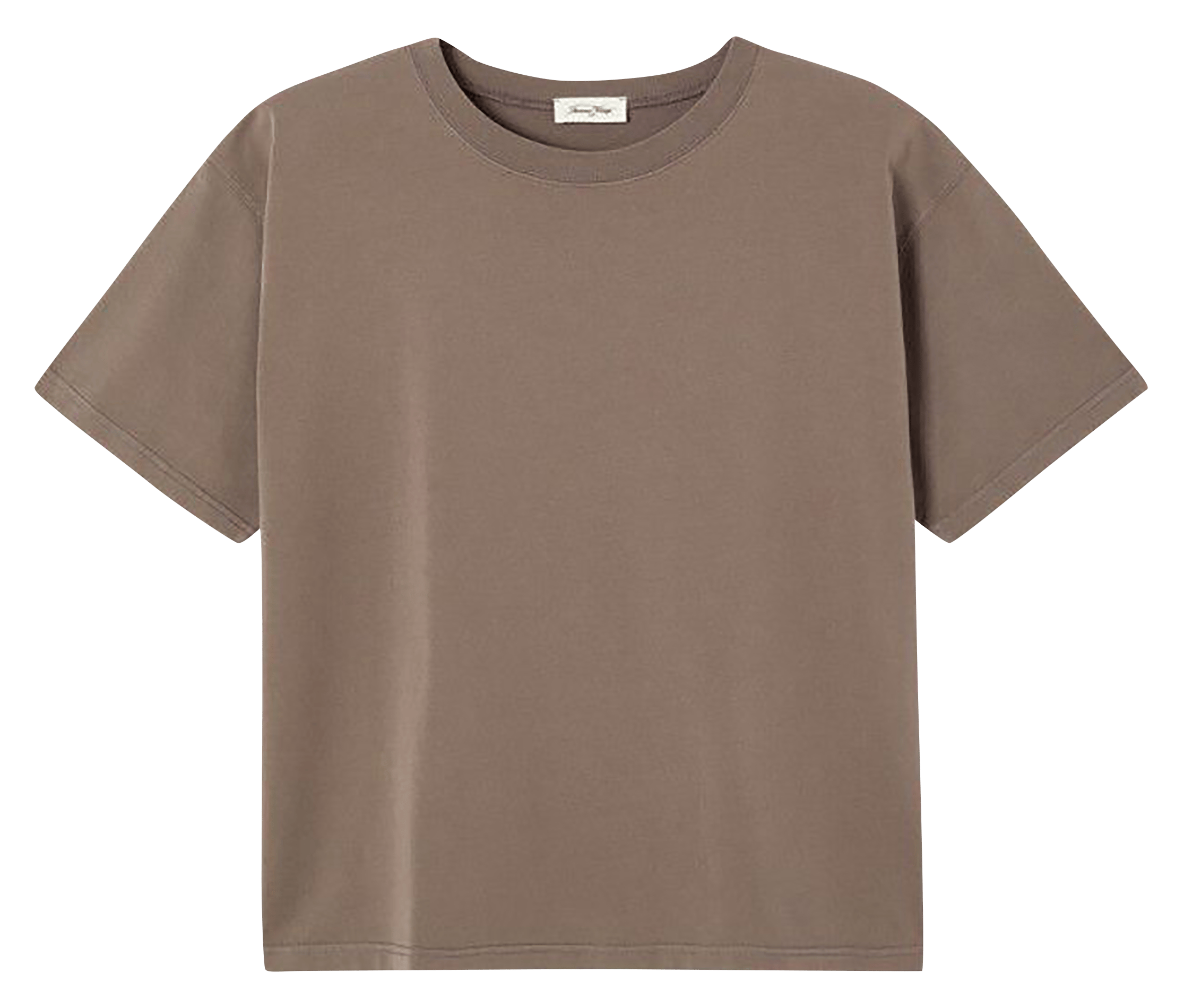 Tee-shirt ample col rond en coton fizvalley | Gris AMERICAN VINTAGE Femme
