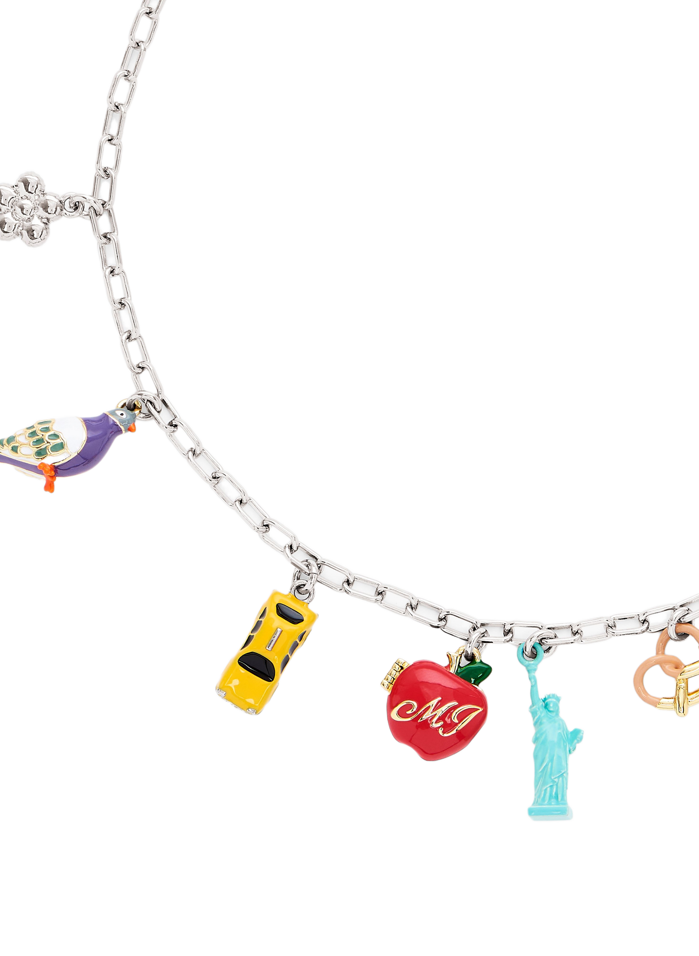 Collier Charms The City New York MARC JACOBS Multicolore