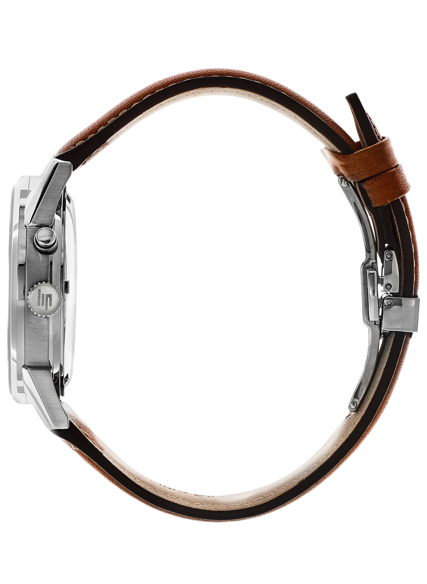 Montre automatique Himalaya en cuir LIP Bleu