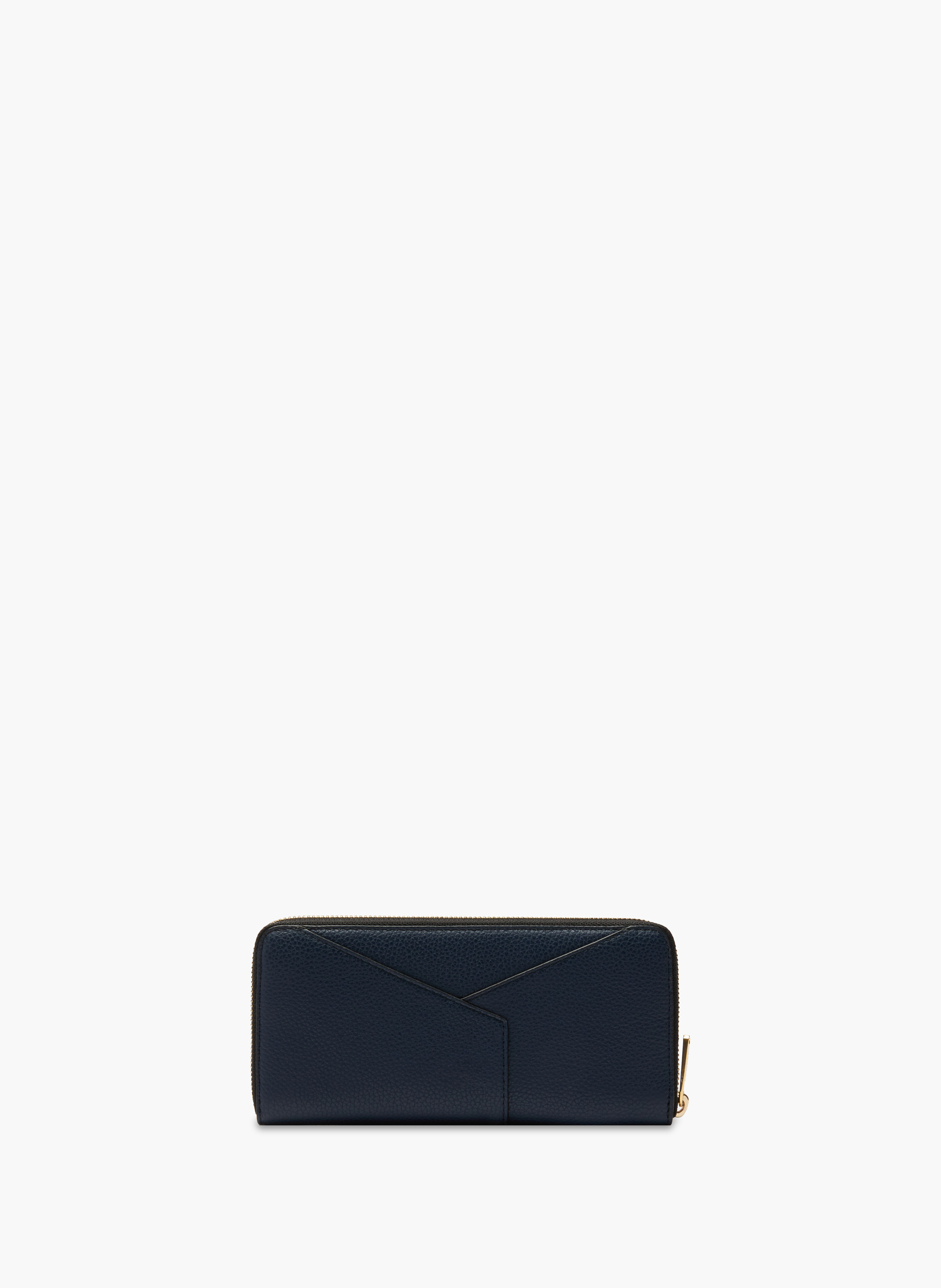 Portefeuille long zippé enveloppe de lancel en cuir LANCEL Bleu
