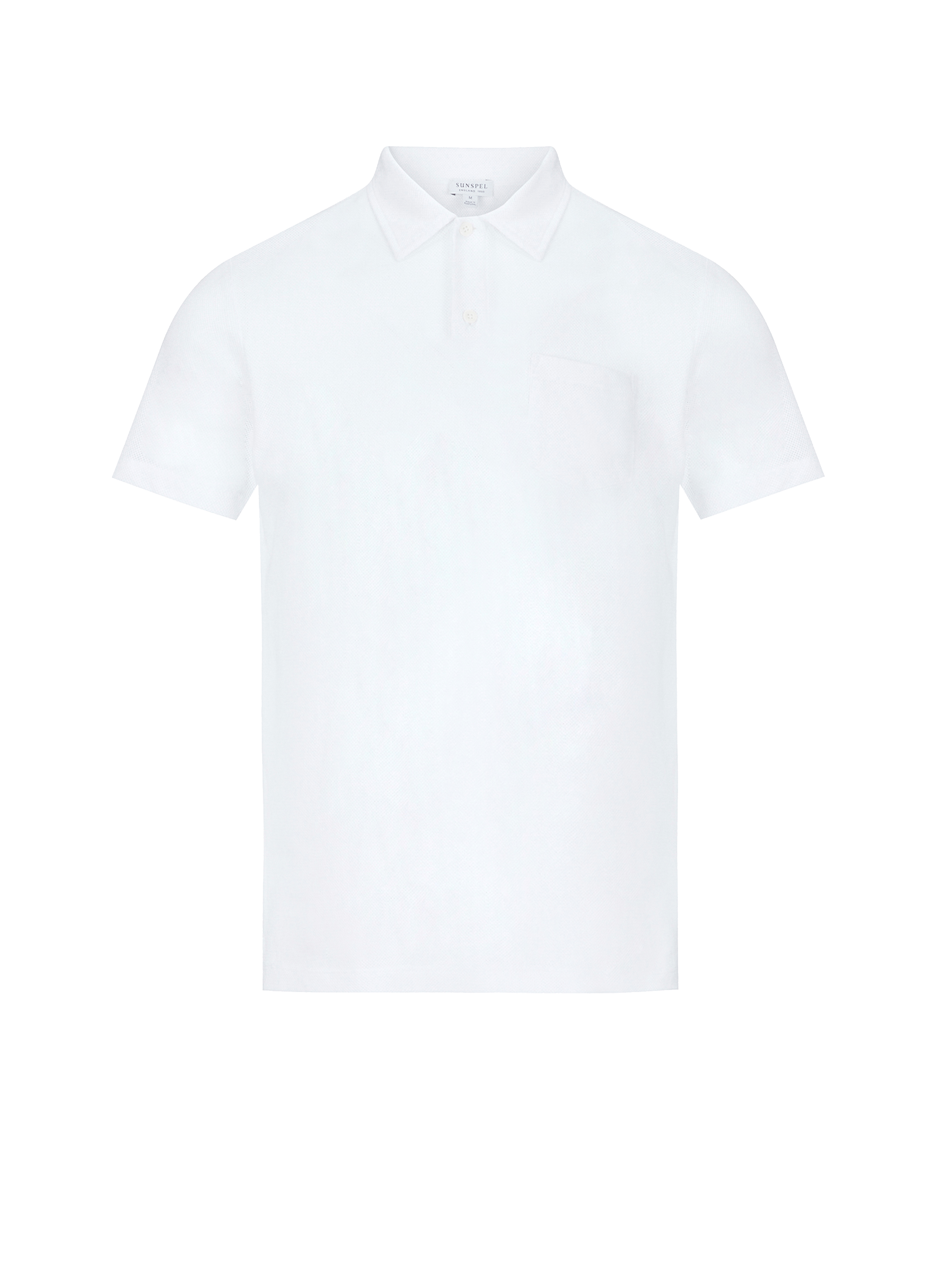 Cotton Riviera Polo Shirt SUNSPEL White