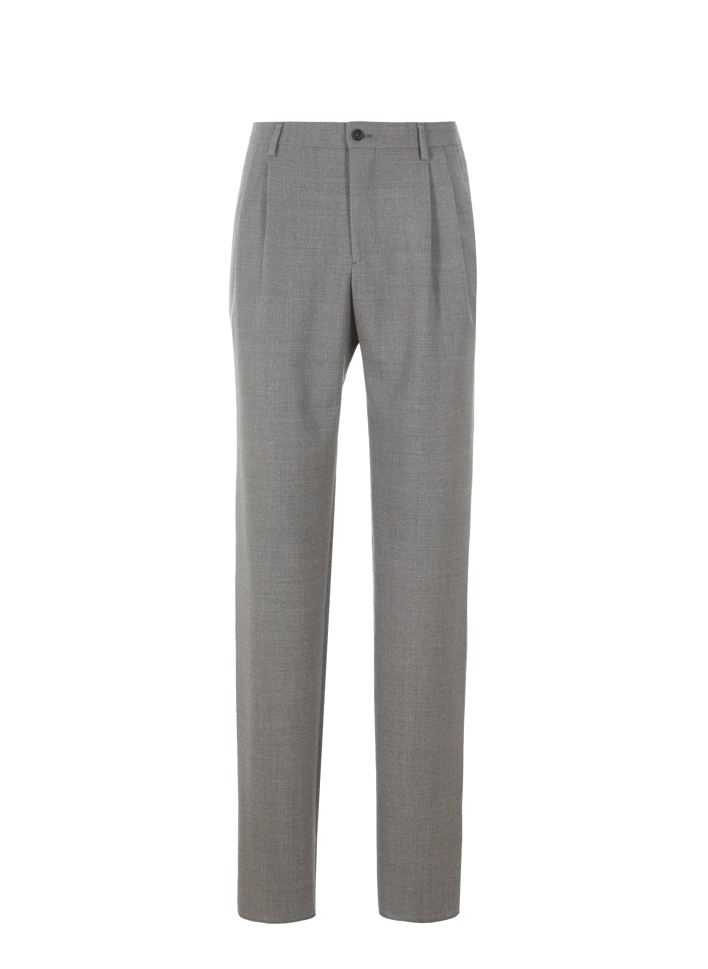 SAISON 1865 Wool-blend suit trousers Grey