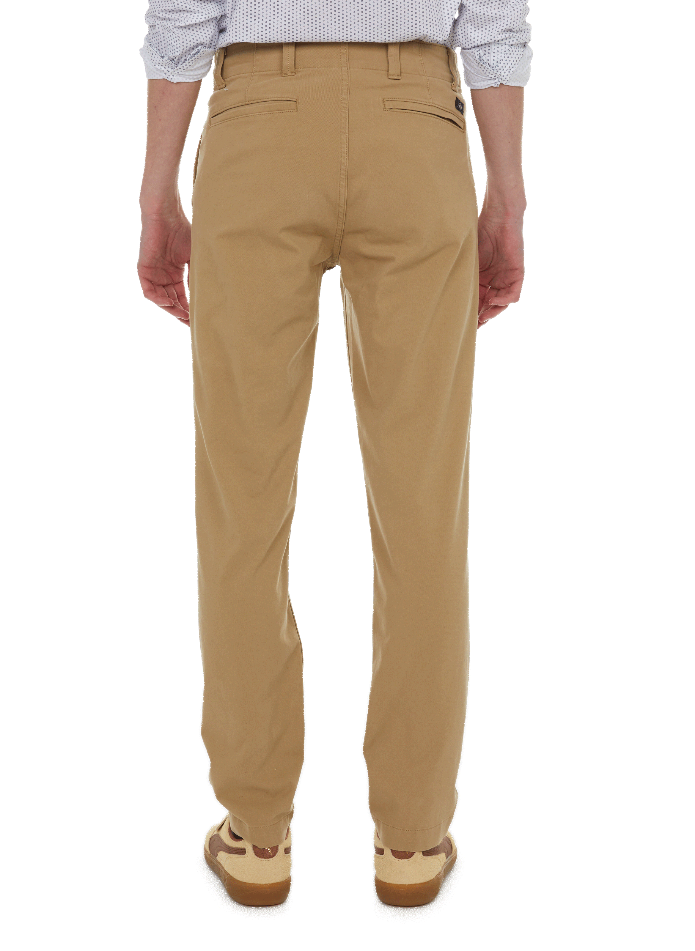 Slim-fit cotton trousers DOCKERS Beige