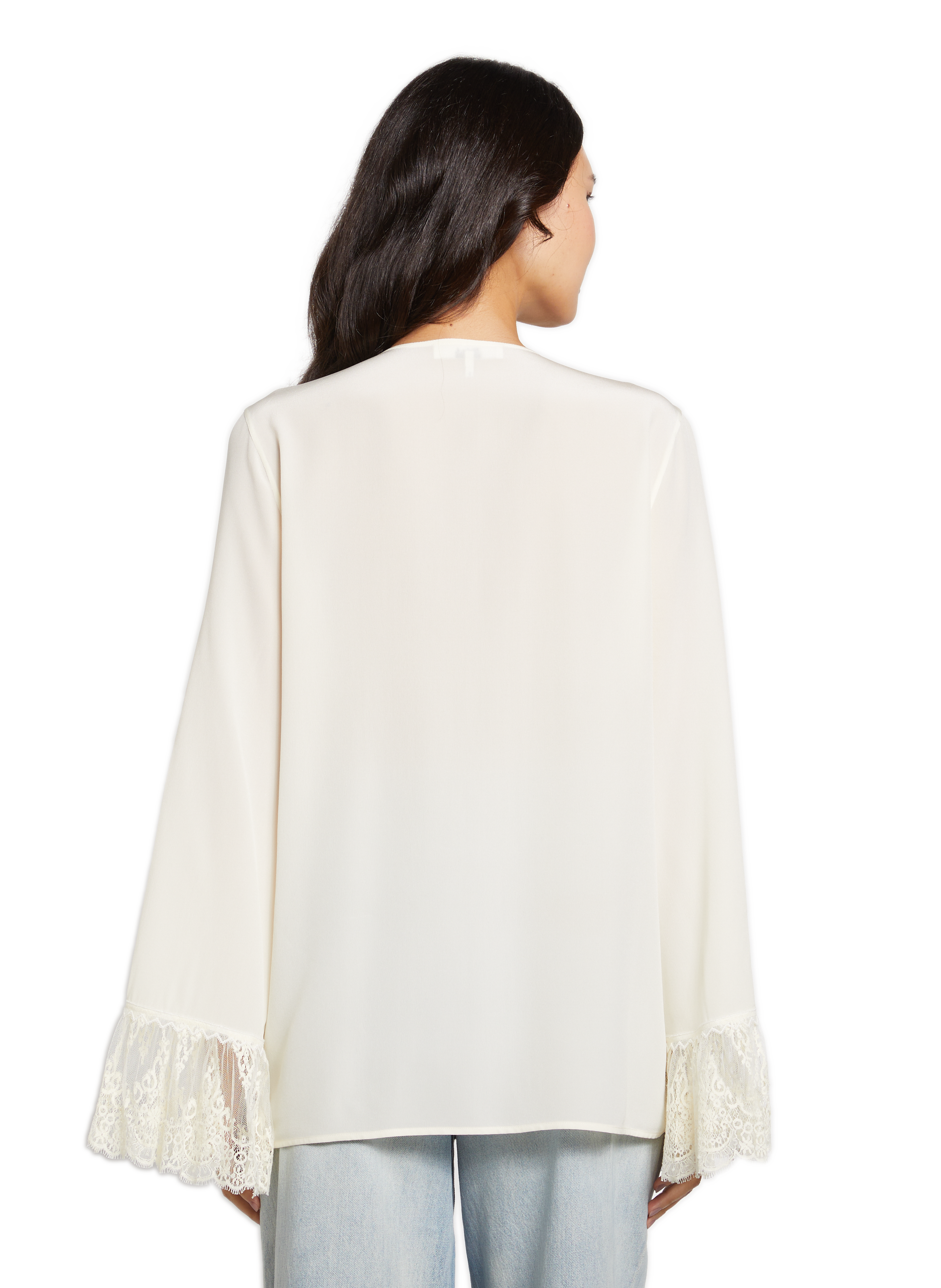 Silk blouse CHLOÉ Beige