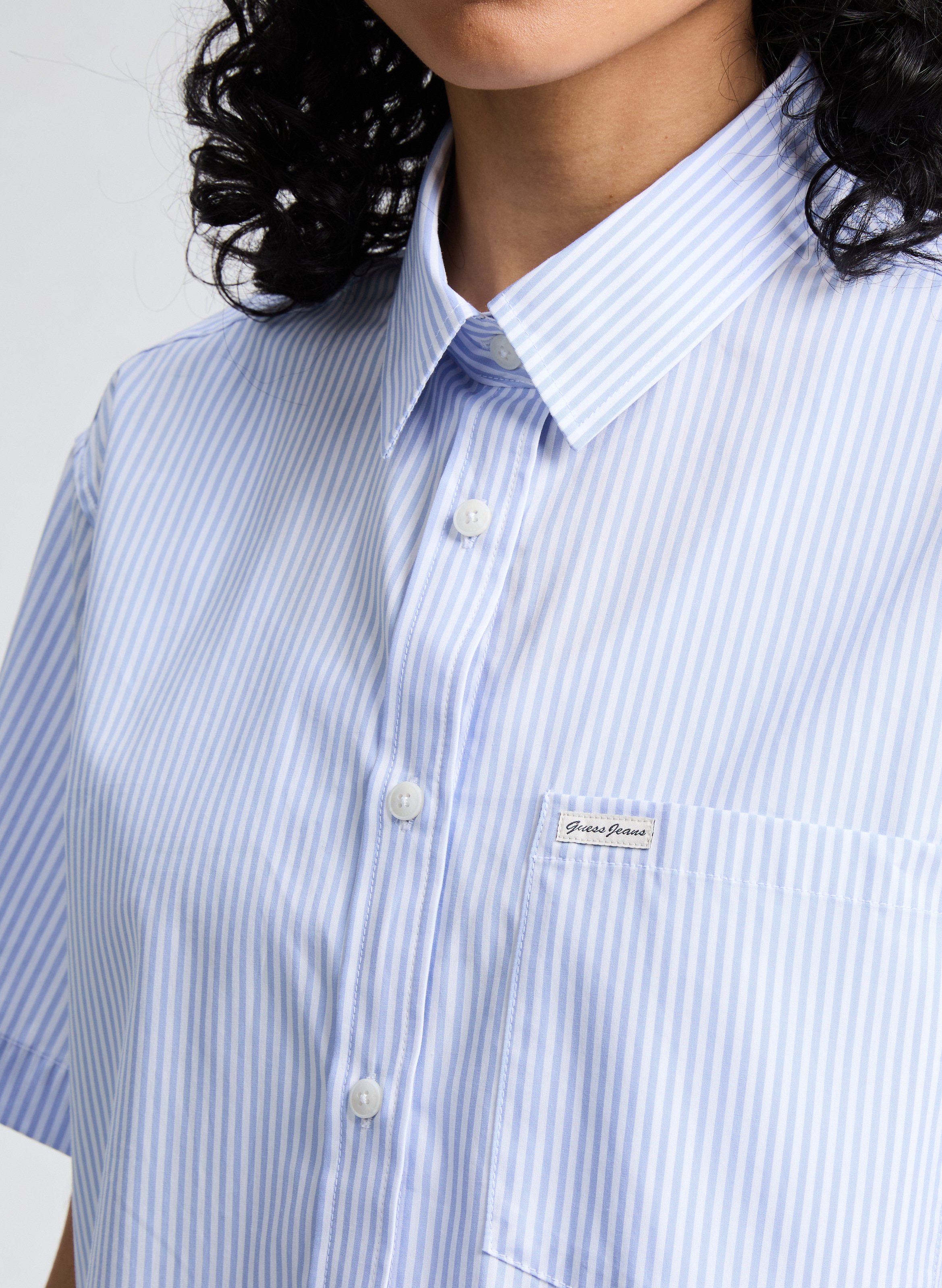 Linen shirt GUESS Multicolour