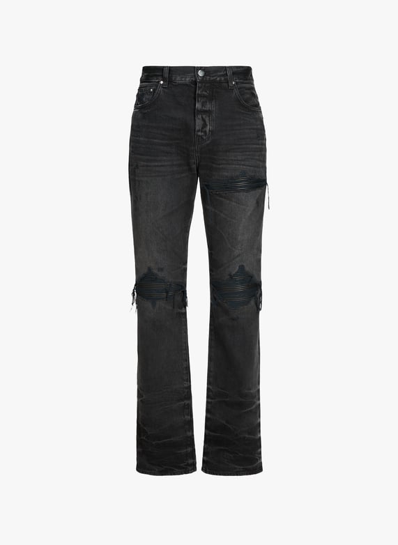 Jean droit destroy | Noir by AMIRI Jean droit destroy Noir