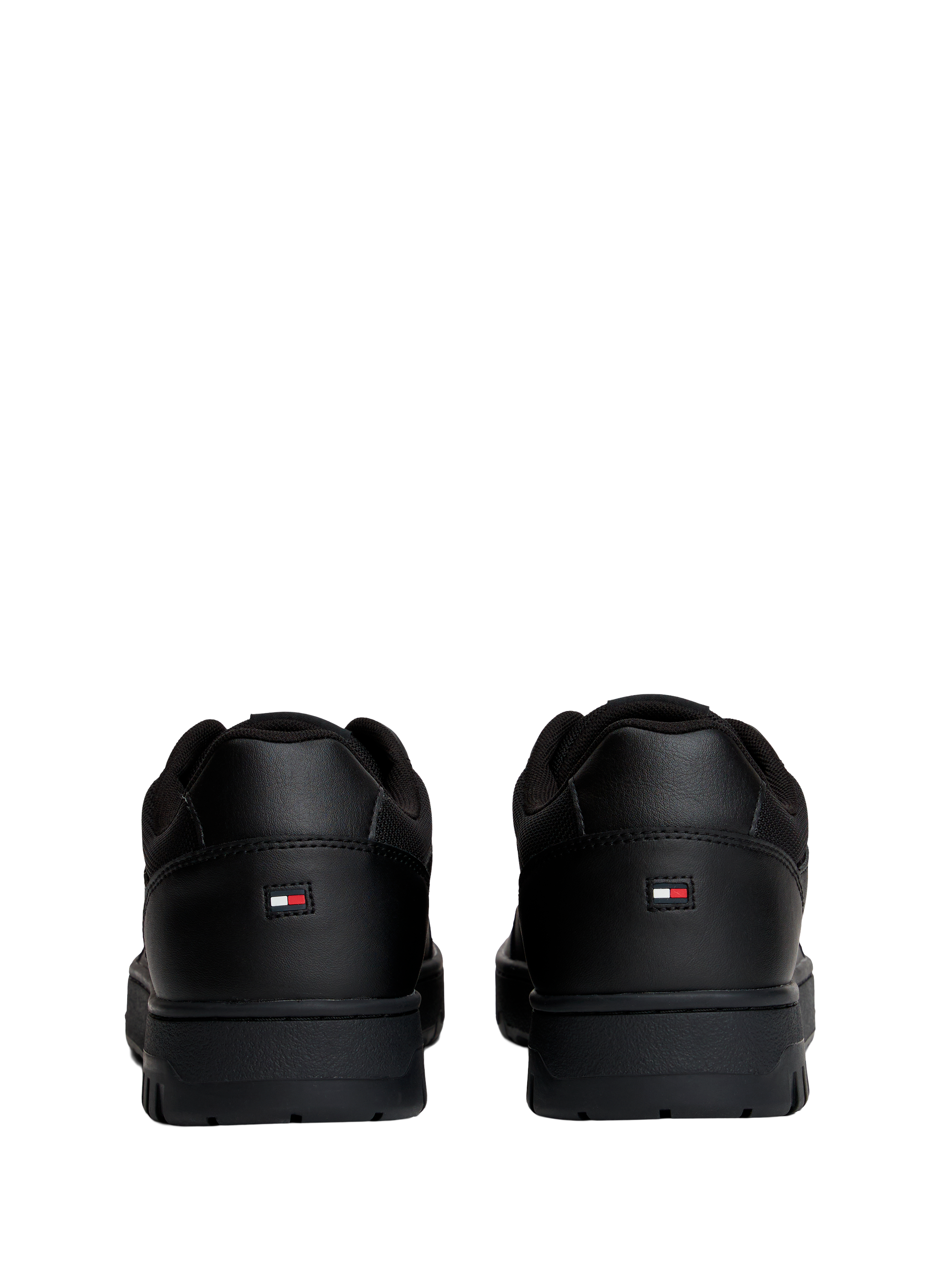 Leather sneakers TOMMY HILFIGER Black