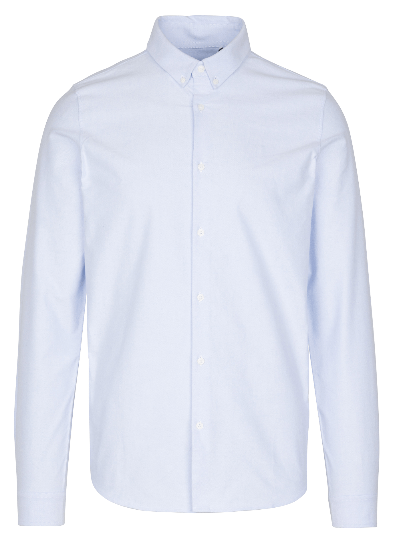 Chemise regular-fit en coton IKKS Bleu