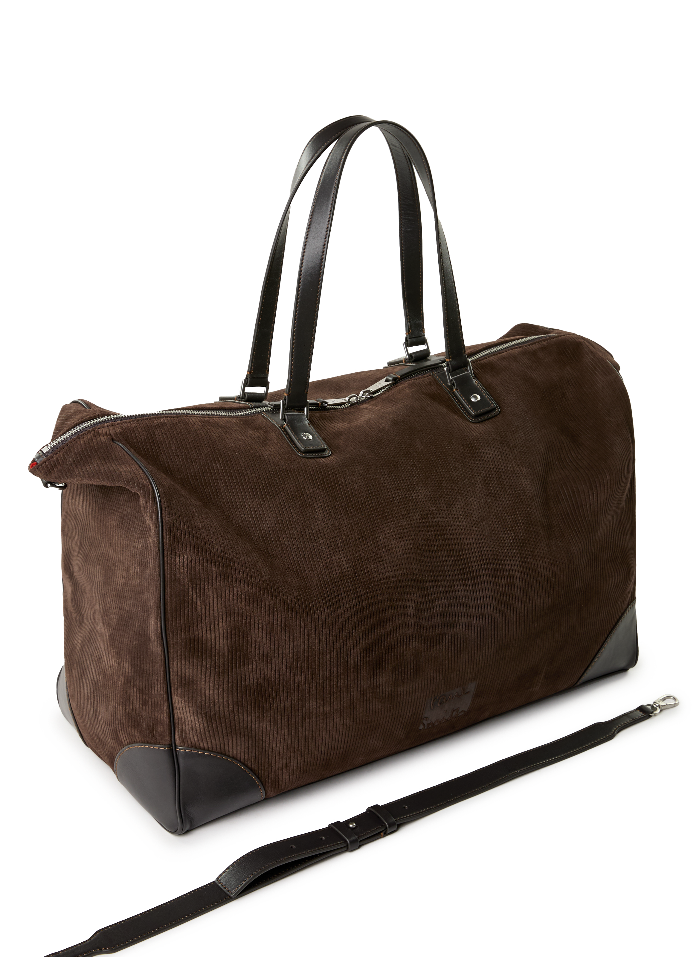 Leather travel bag PAUL SMITH Brown