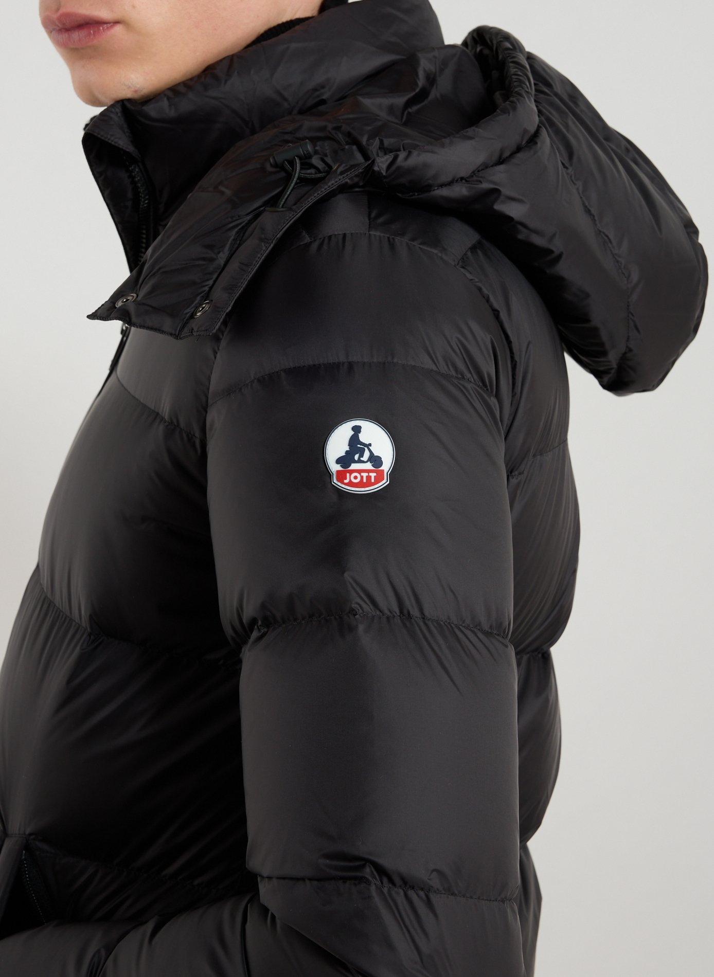 Veste matelassée à capuche amovible JOTT Noir