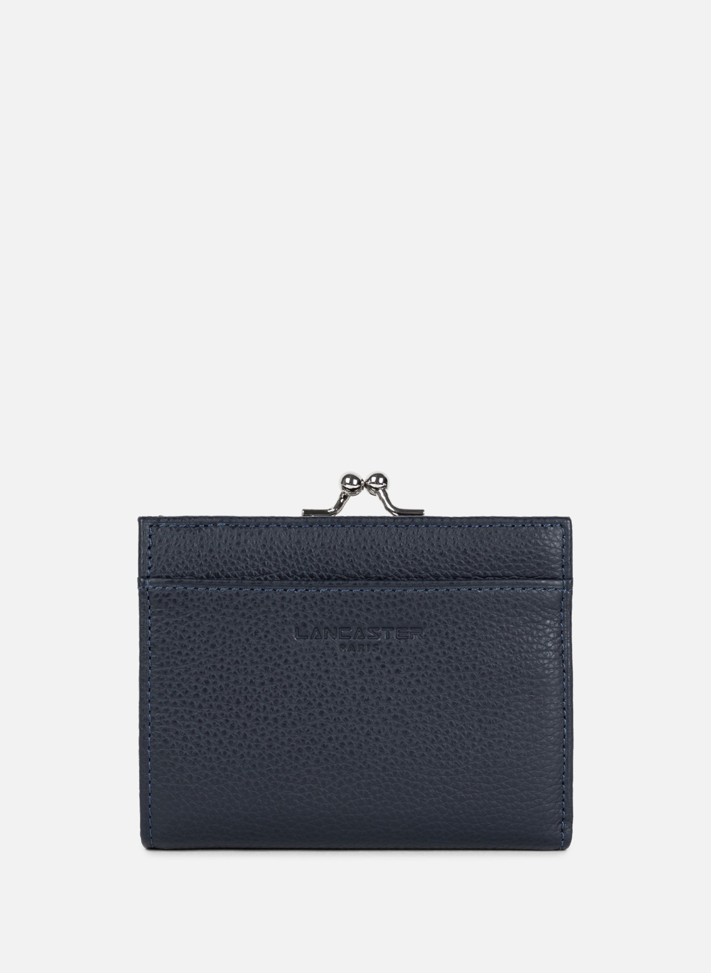 Coin purse - Foulonné PM  Bleu foncé