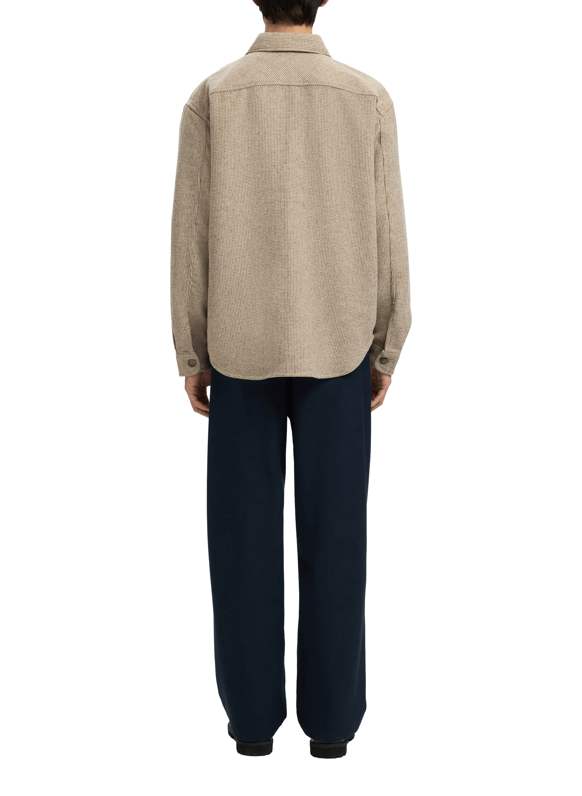 Checked shirt SELECTED Beige