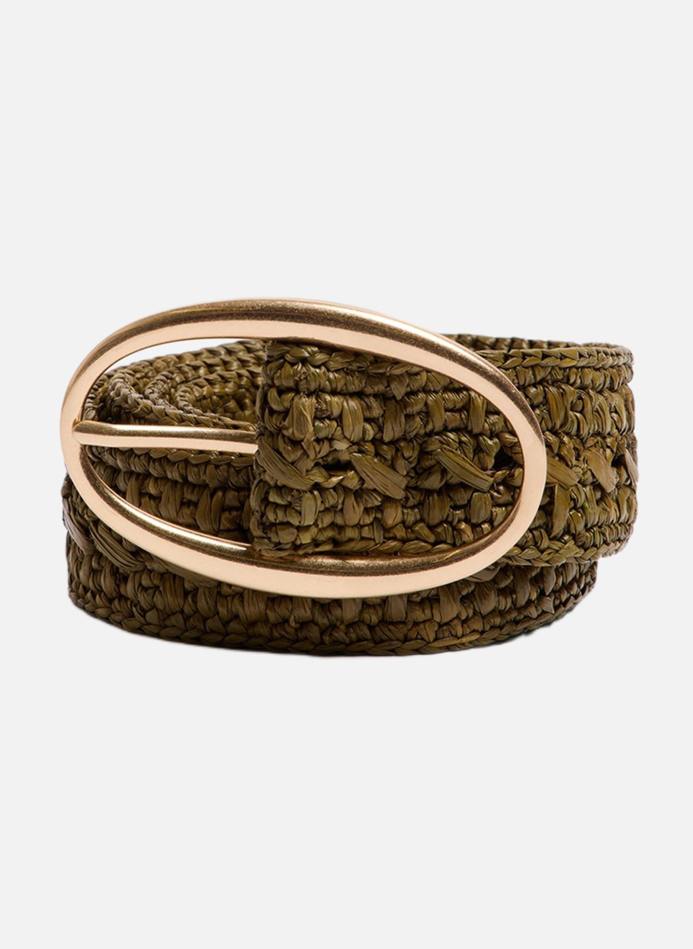 Ceinture en raphia 35mm VANESSA BRUNO Vert