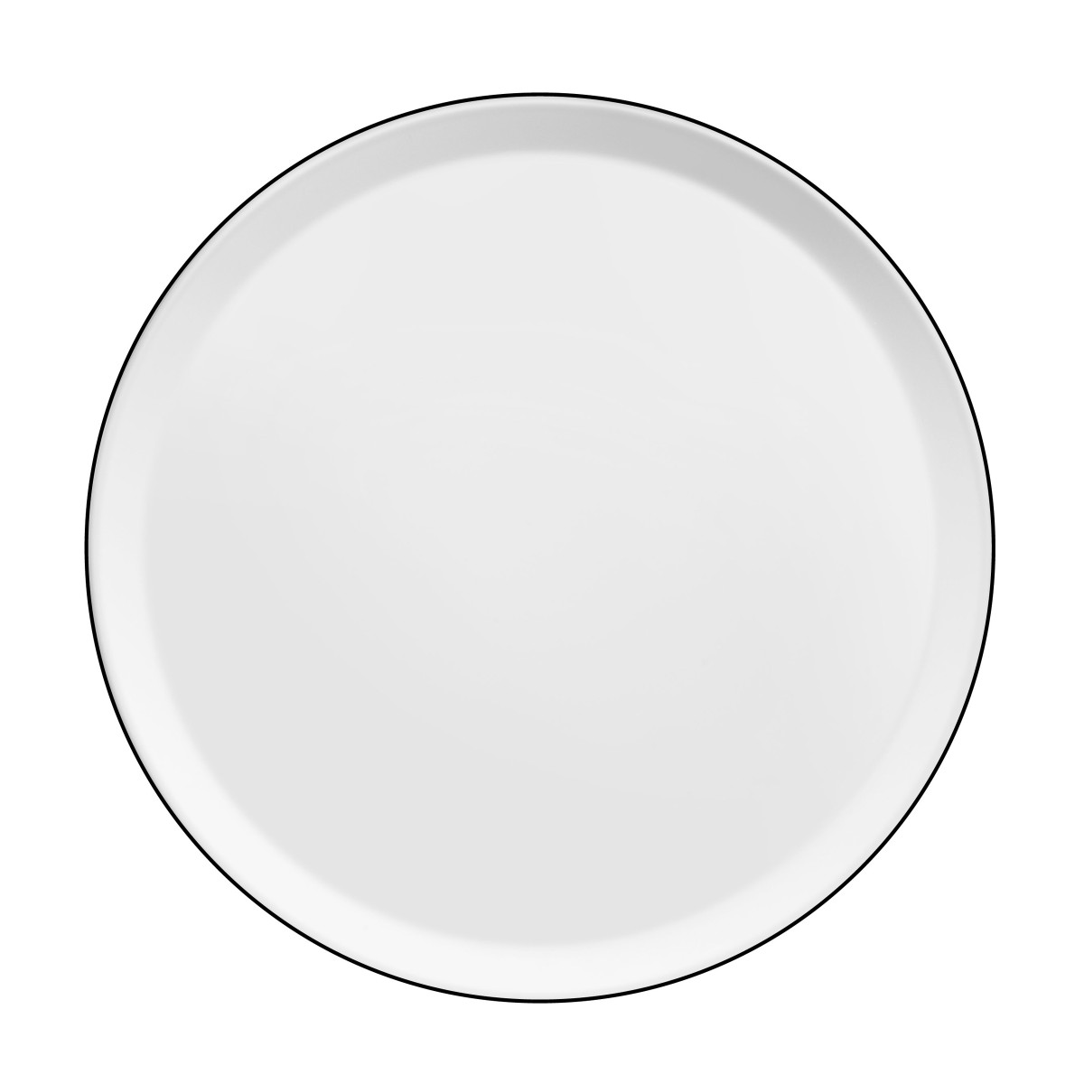 Yaka - assiette plate 27 cm (lot de 6) MEDARD DE NOBLAT Noir