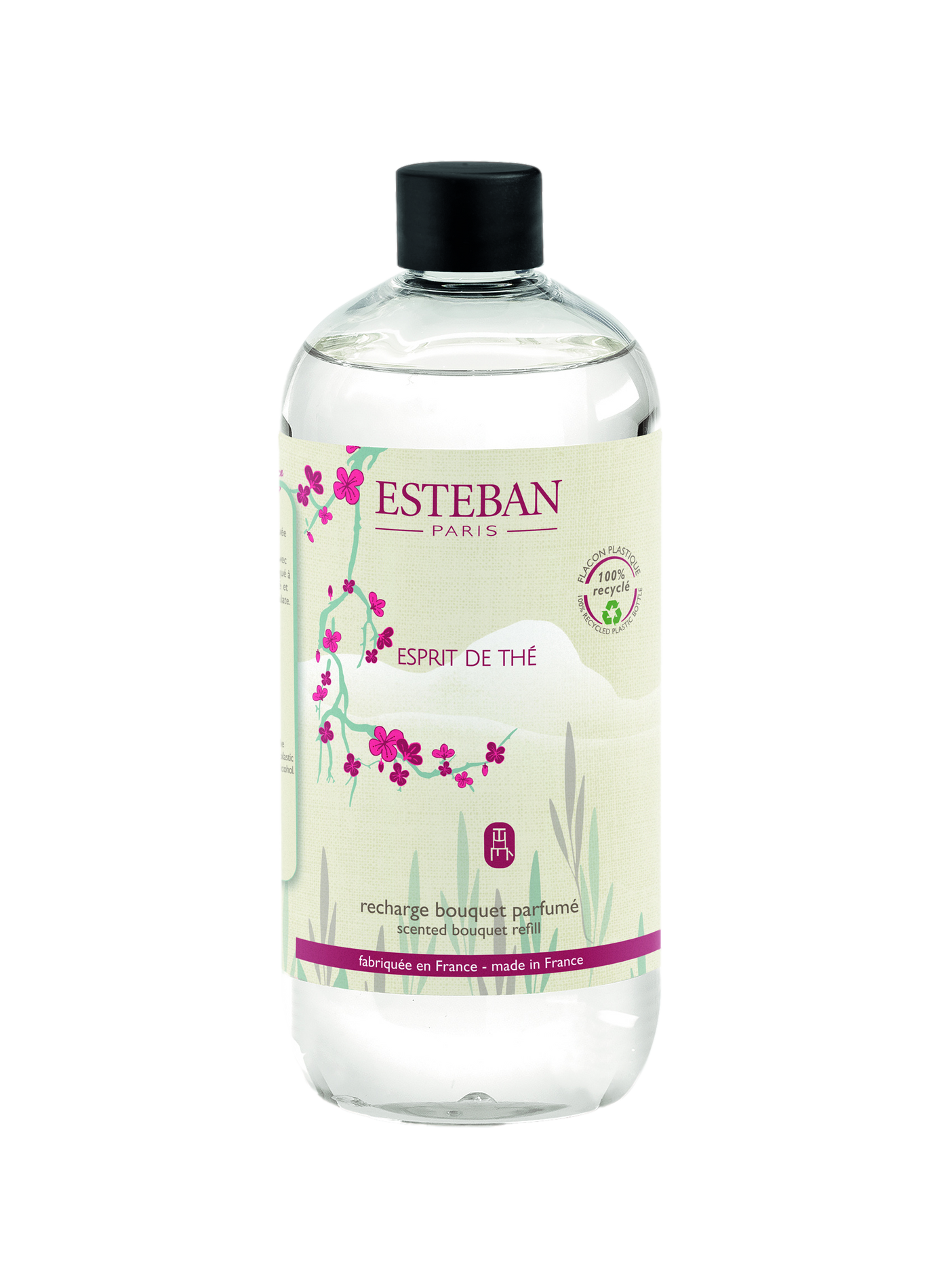 Recharge de parfum Esprit de thé 500 ml ESTEBAN Gris