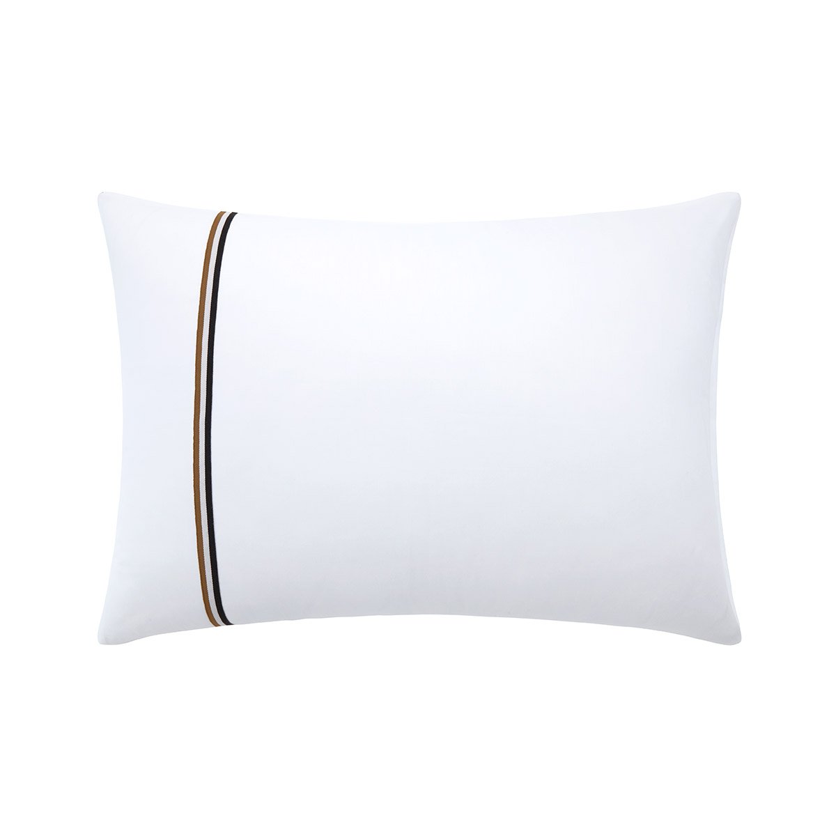 Taie d'oreiller en satin de coton, b linea BOSS HOME Blanc