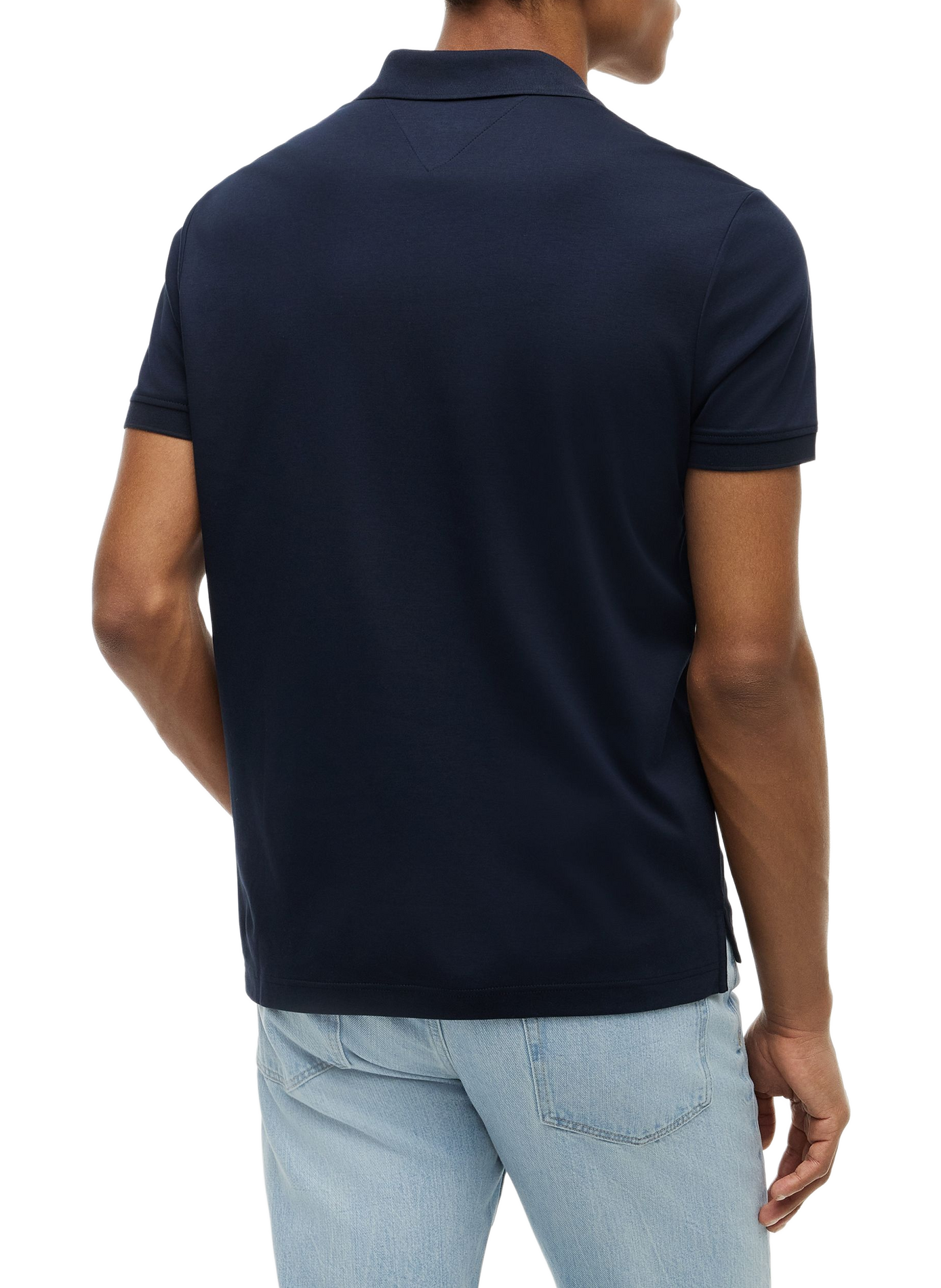 Katoenen polo TOMMY HILFIGER Blauw