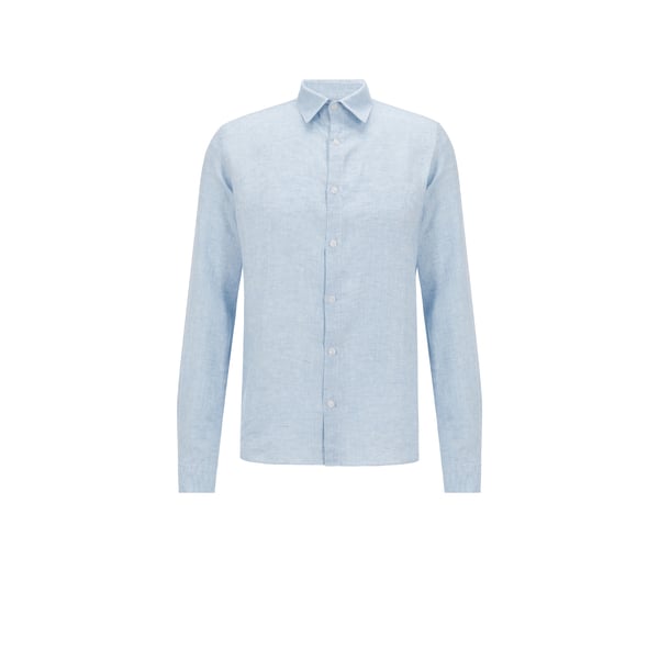 Chemise slim en lin