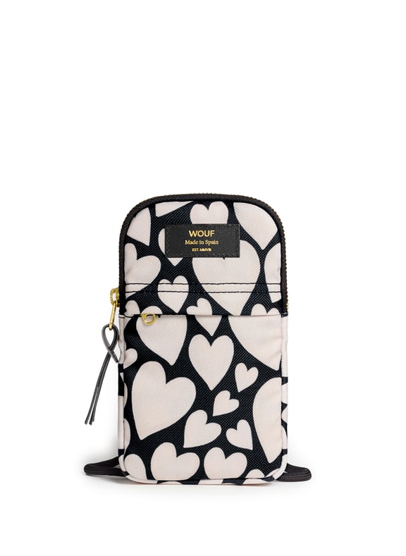 Pochette téléphone Coeur by WOUF WOUF Pochette téléphone Coeur