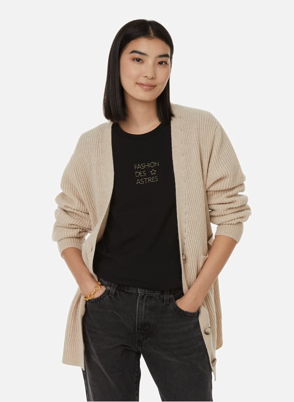 Cardigan oversize Beige by SAISON 1865 SAISON 1865 Cardigan oversize Beige