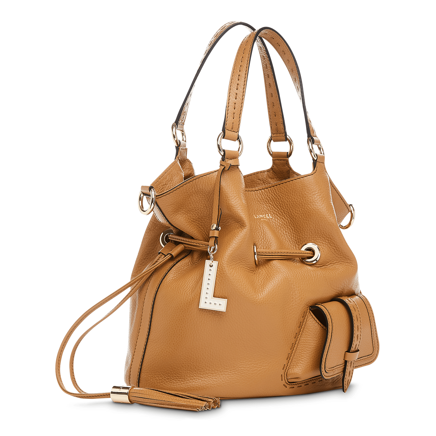 Sac seau m - premier flirt de lancel LANCEL Marron