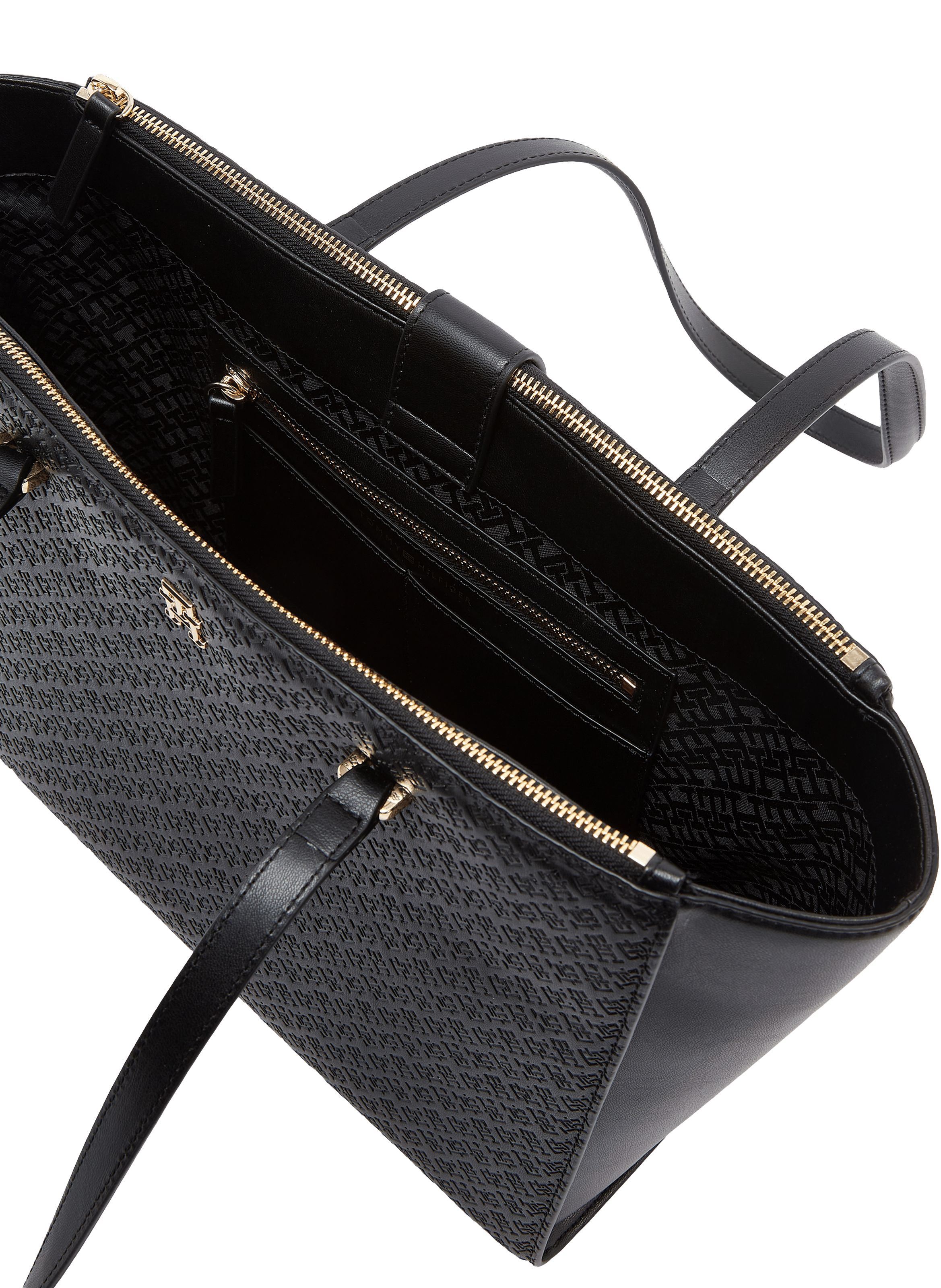 Sac cabas à logo TOMMY HILFIGER Noir