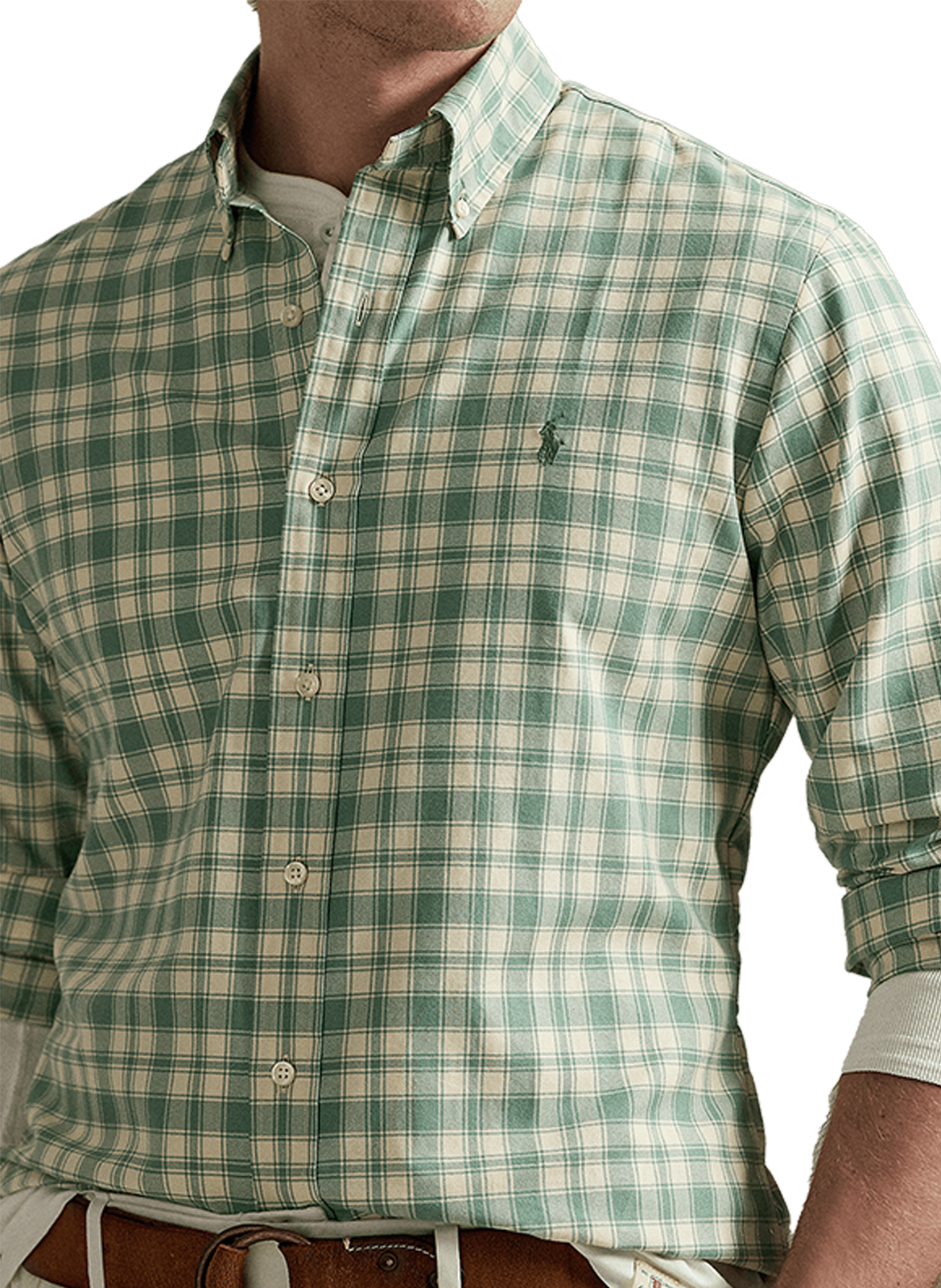 Chemise à carreaux  POLO RALPH LAUREN Vert