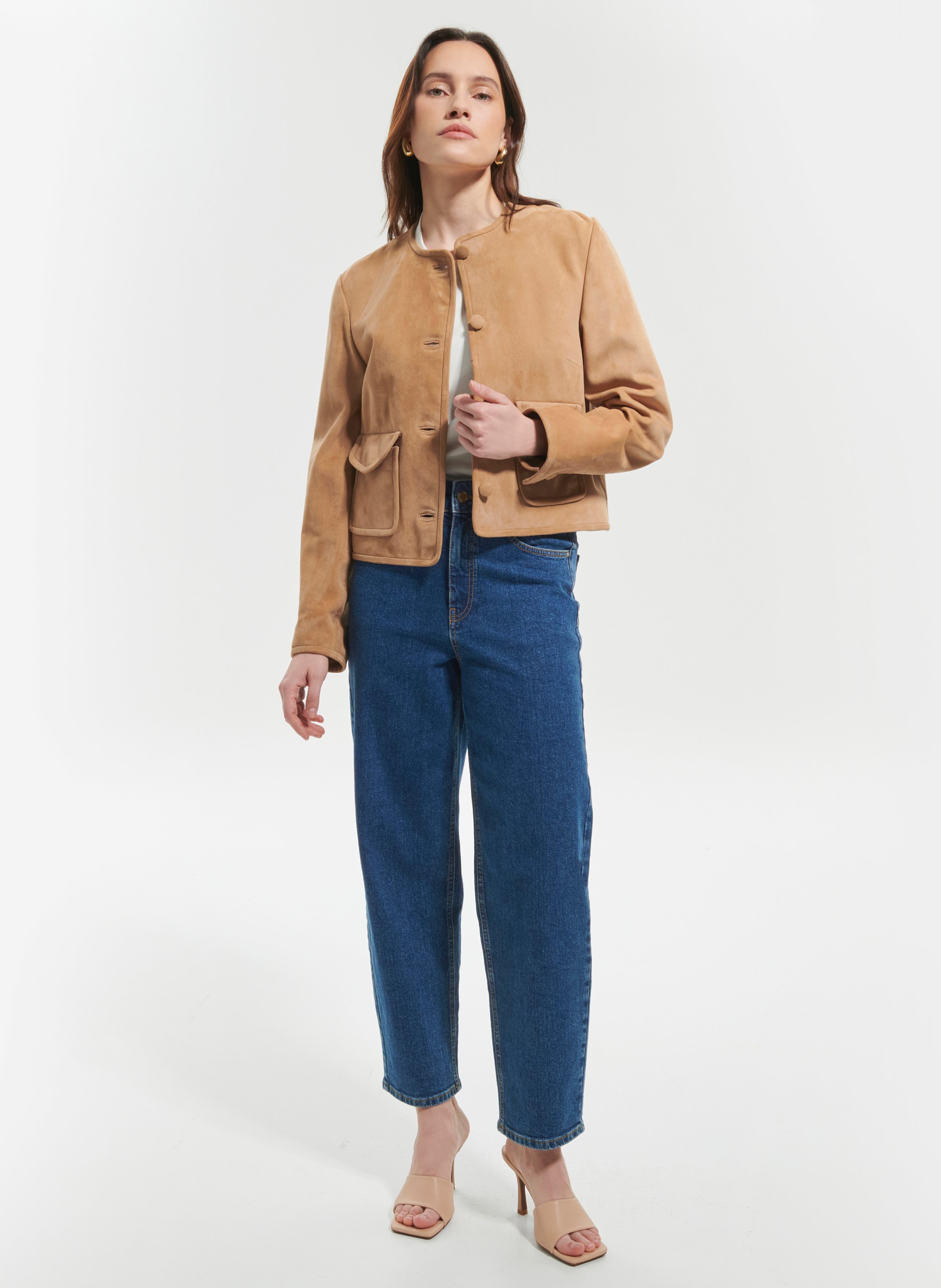 Veste  verveine ZAPA Beige