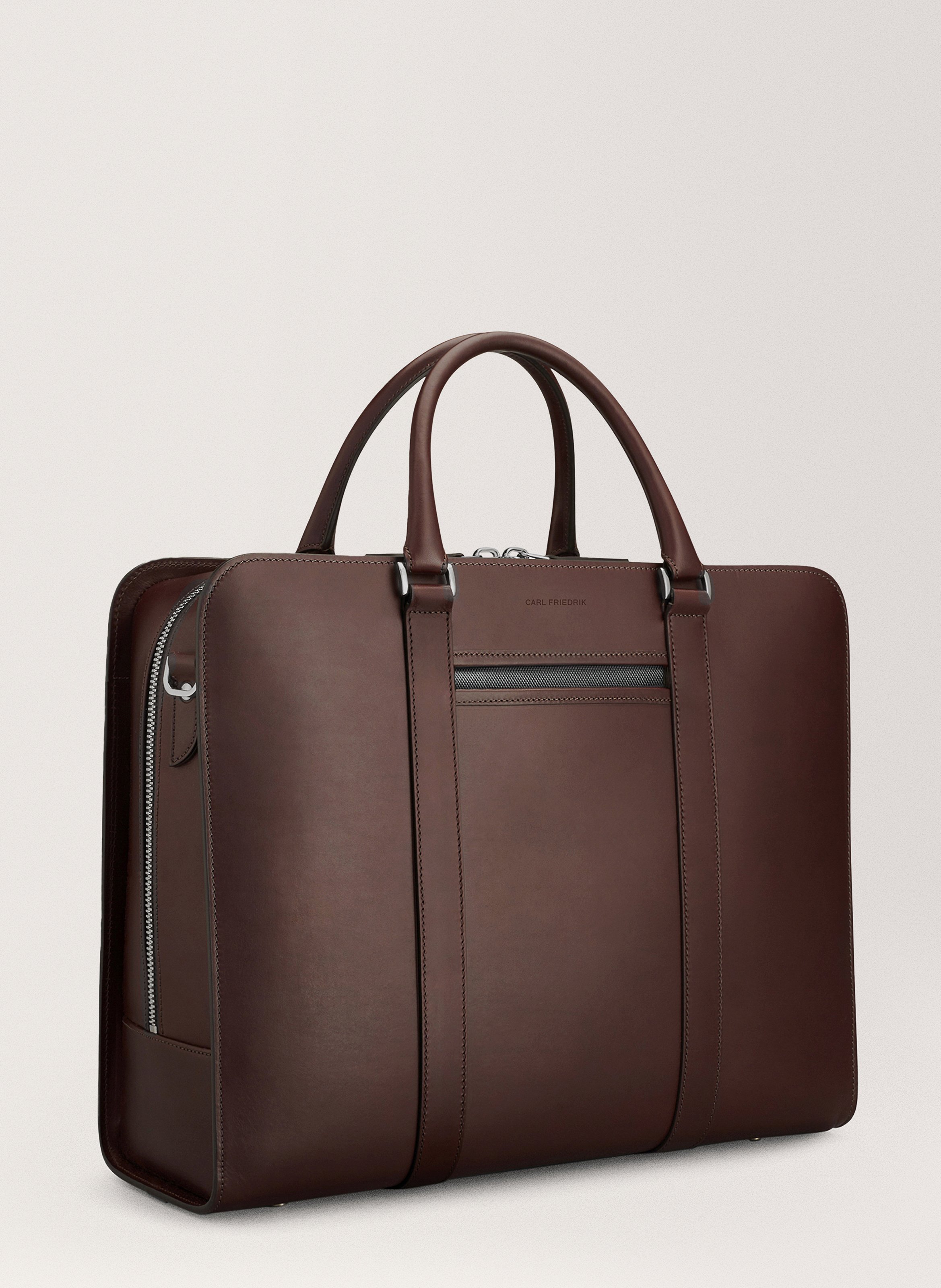 Sac de voyage 'palissy overnight' en cuir vachetta CARL FRIEDRIK Marron