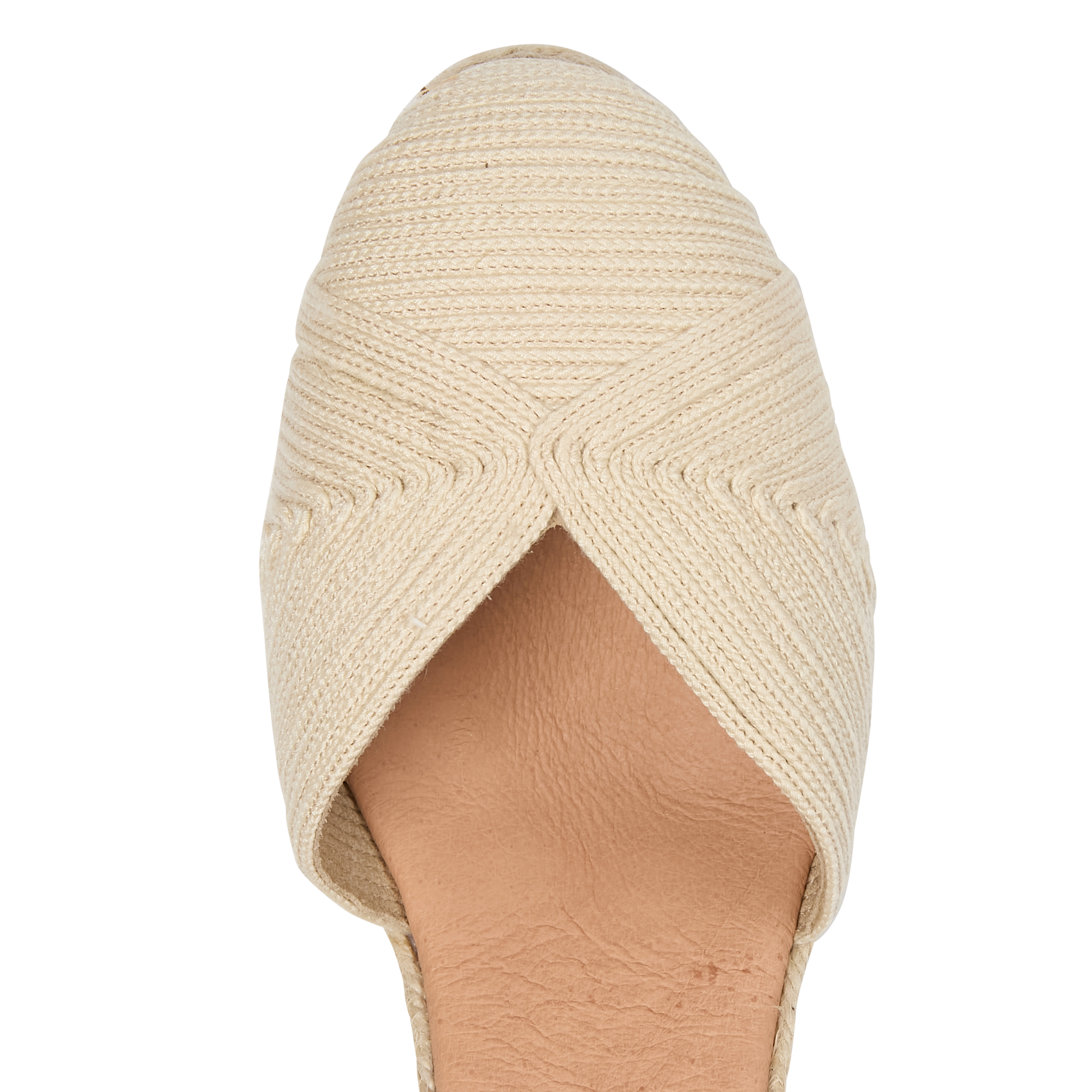 Espadrilles compensées marina MAISON 123 Blanc