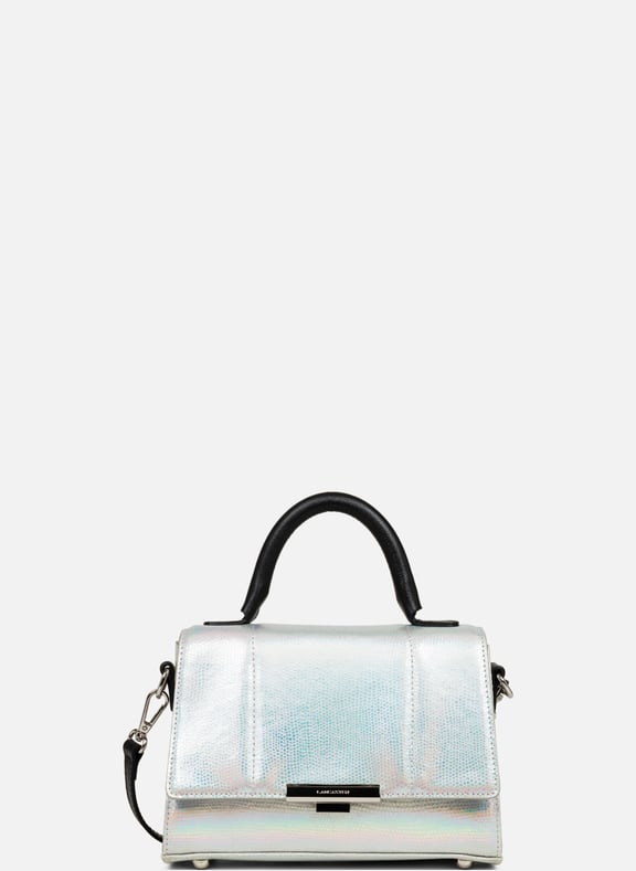 Petit sac à main - exo trinity Argent by LANCASTER LANCASTER Petit sac à main - exo trinity Argent