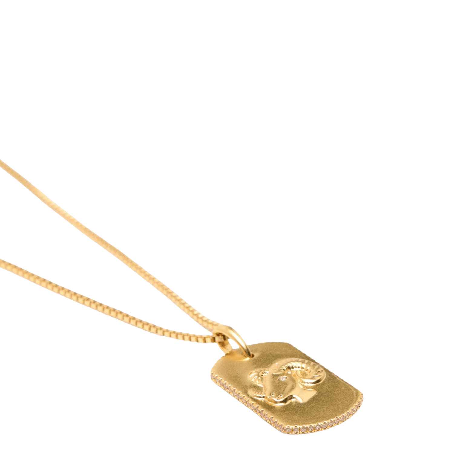 Collier en laiton MAJE Doré
